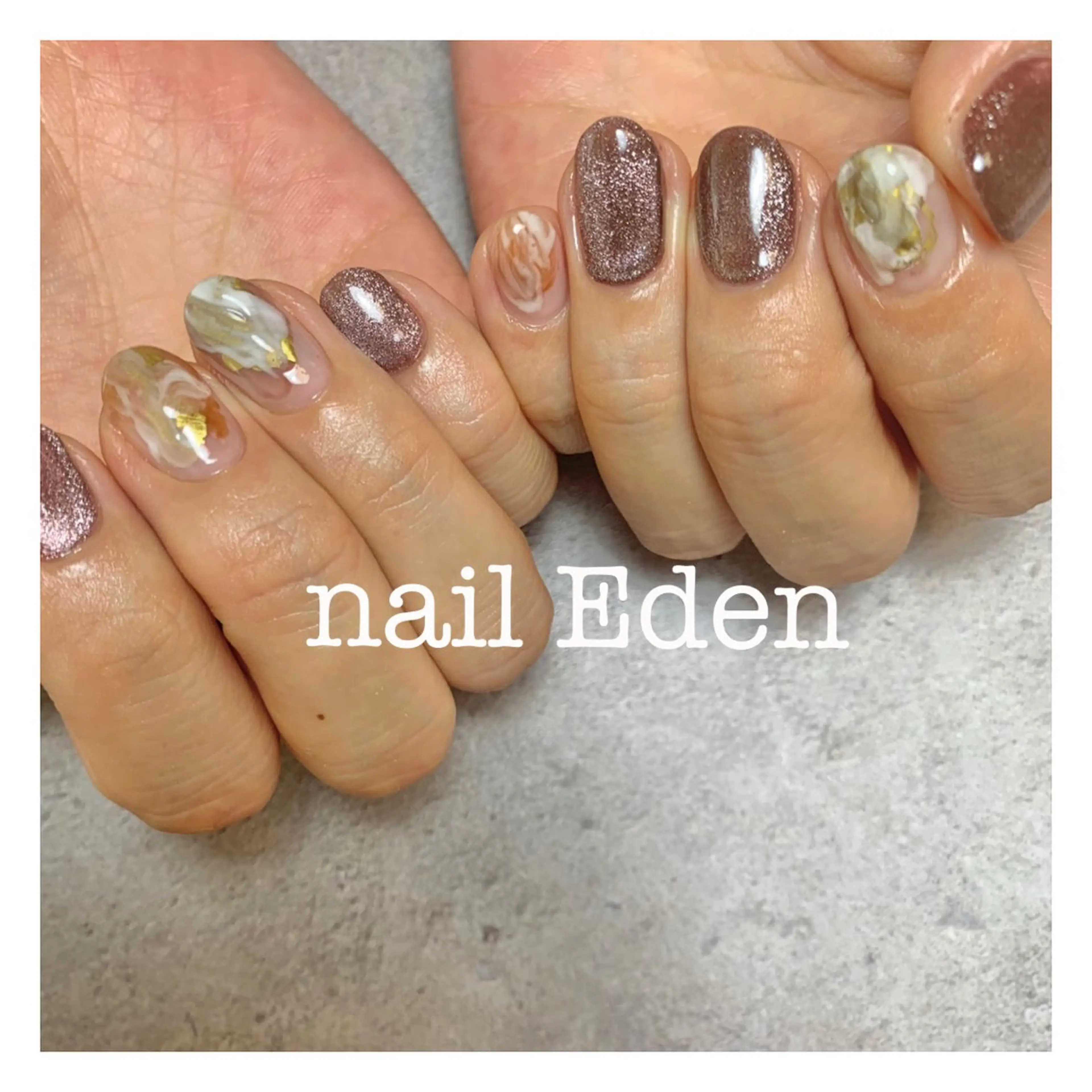 ネイル 持ち込み Eden　private nail saron所属・Eden ♾️のネイルデザイン