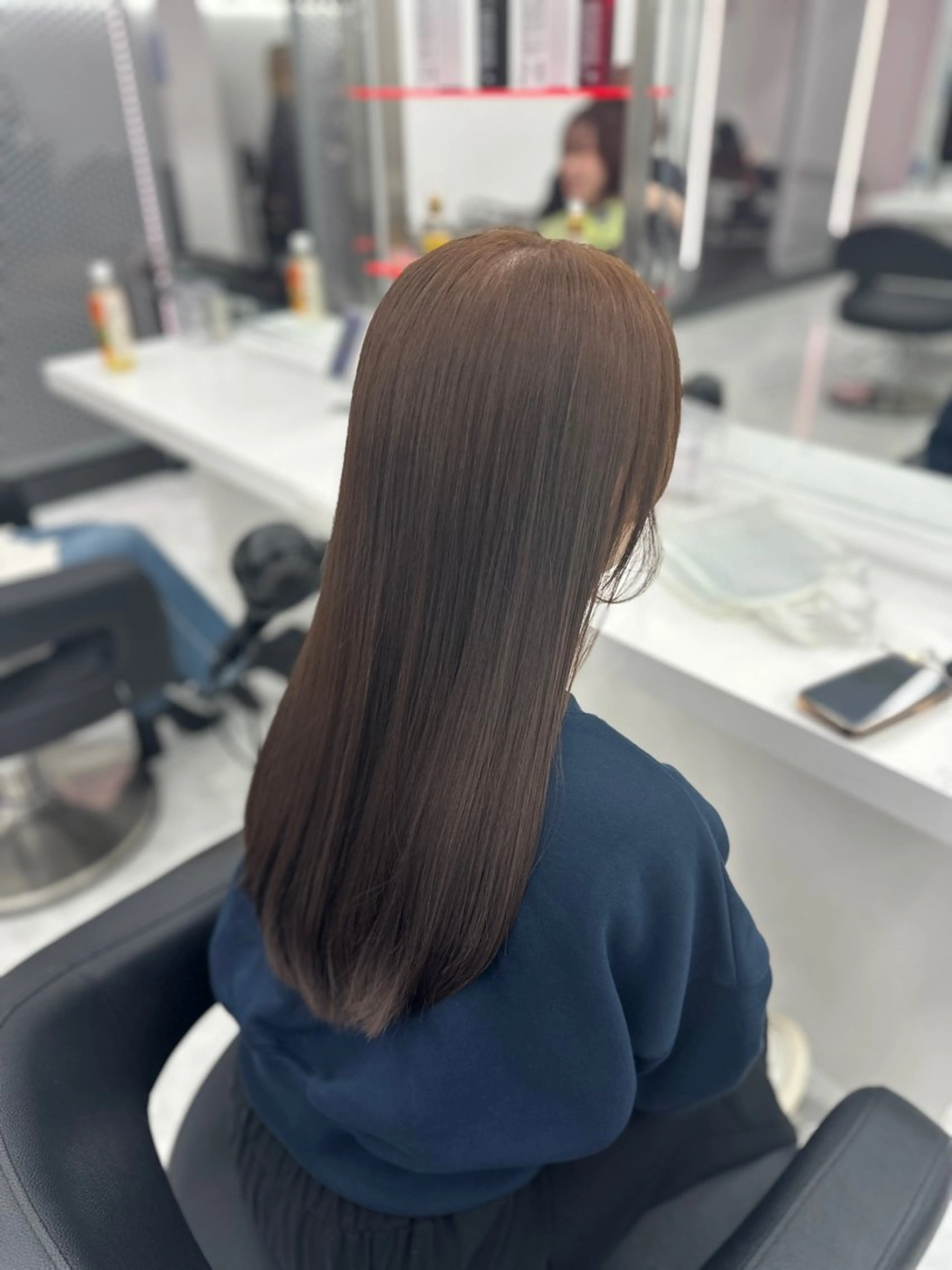 ロング カラー パーマ ヘアアレンジ メンズ キッズ ♥️韓国ヘア レイヤー♥️ゆりのヘアスタイル