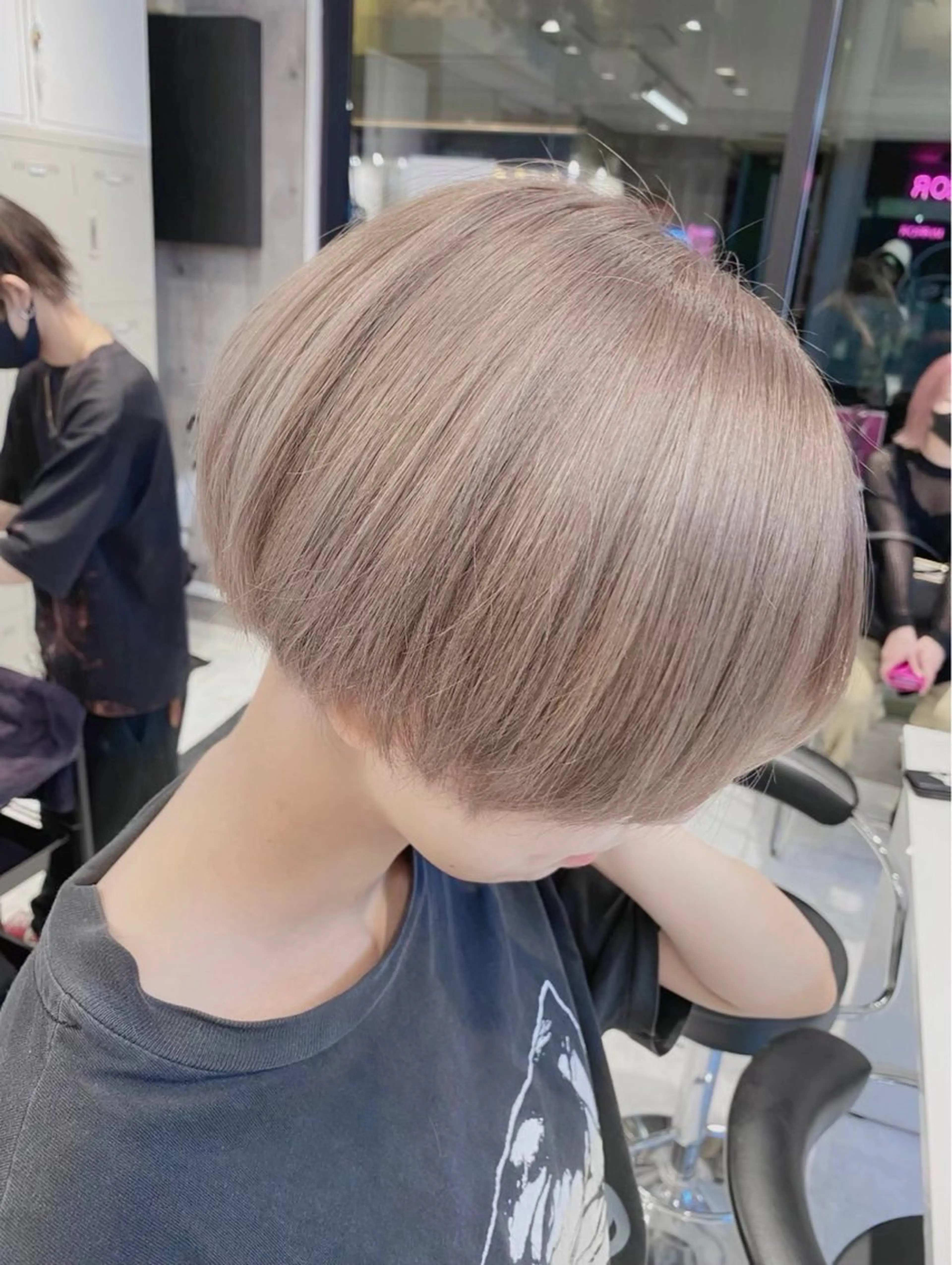 ショート YAMAZAKI MOKAのヘアスタイル