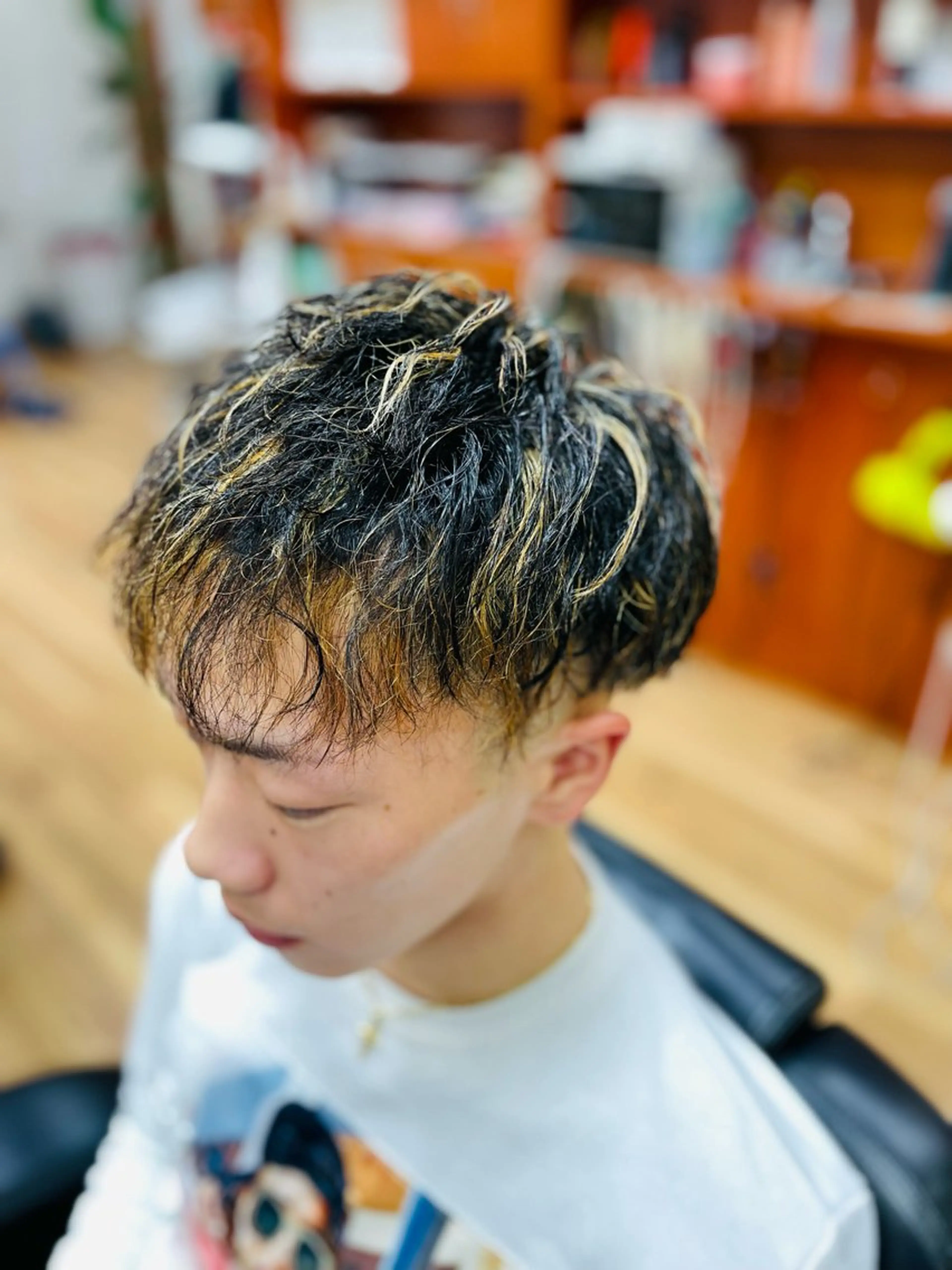 ショート メンズ メンズパーマ 吉村 拓也のヘアスタイル