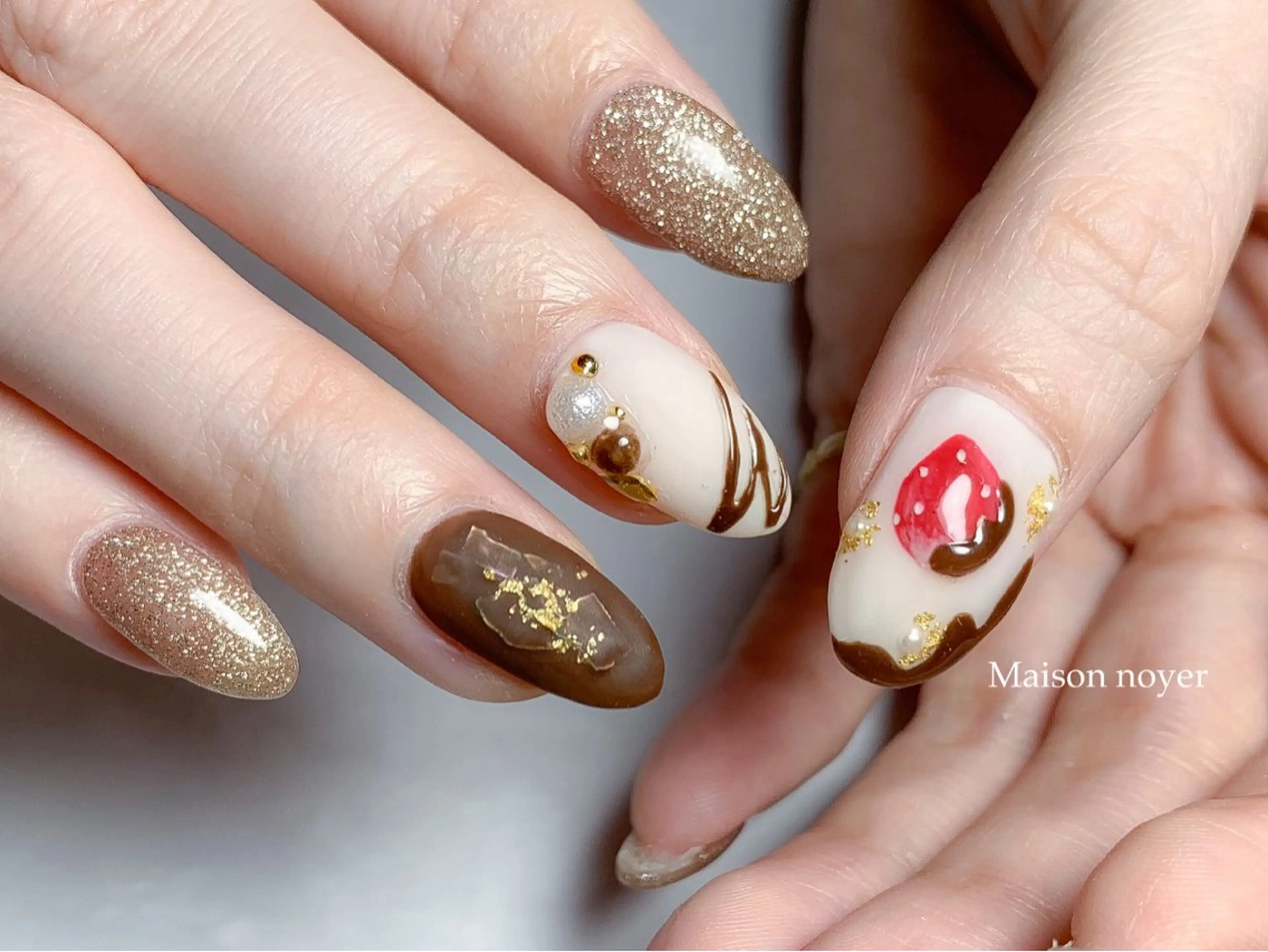 ネイル アートネイル ハンドネイル Maison noyer所属・Maison noyerのネイルデザイン