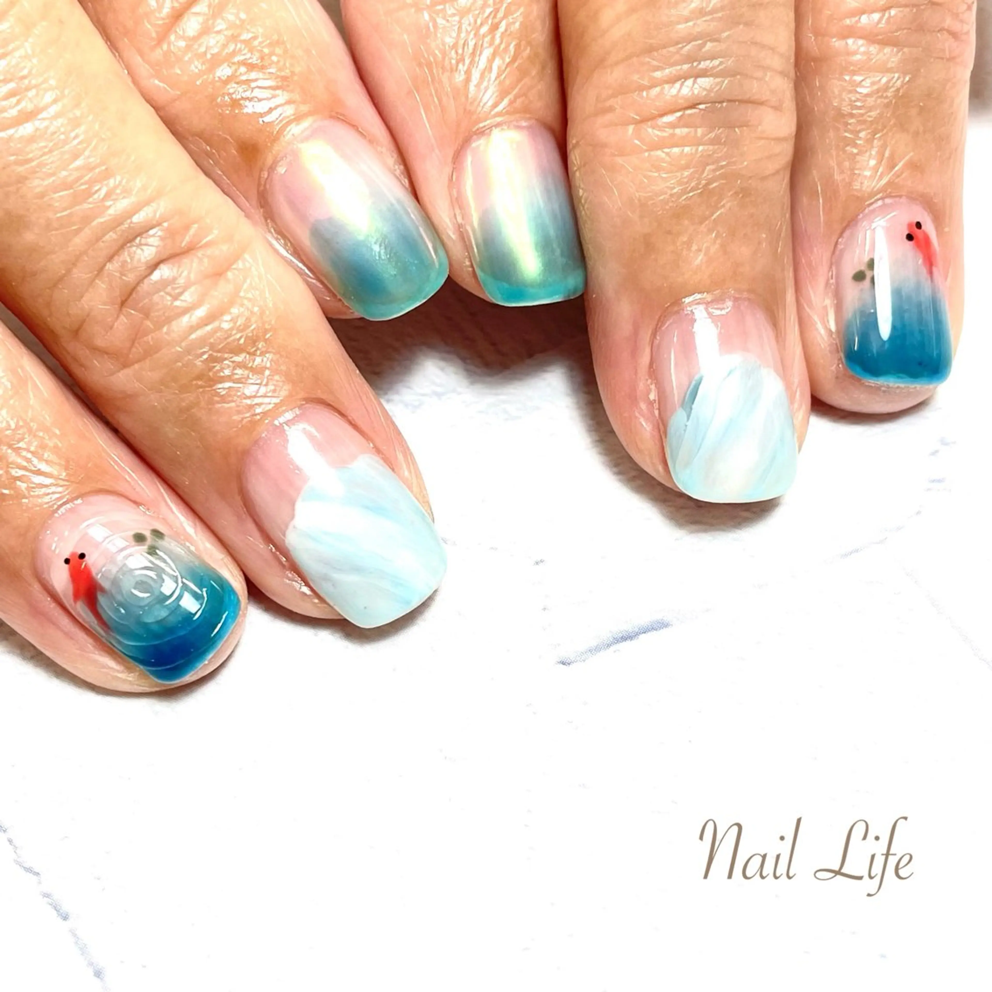 ネイル 大嶋 めぐみのネイルデザイン