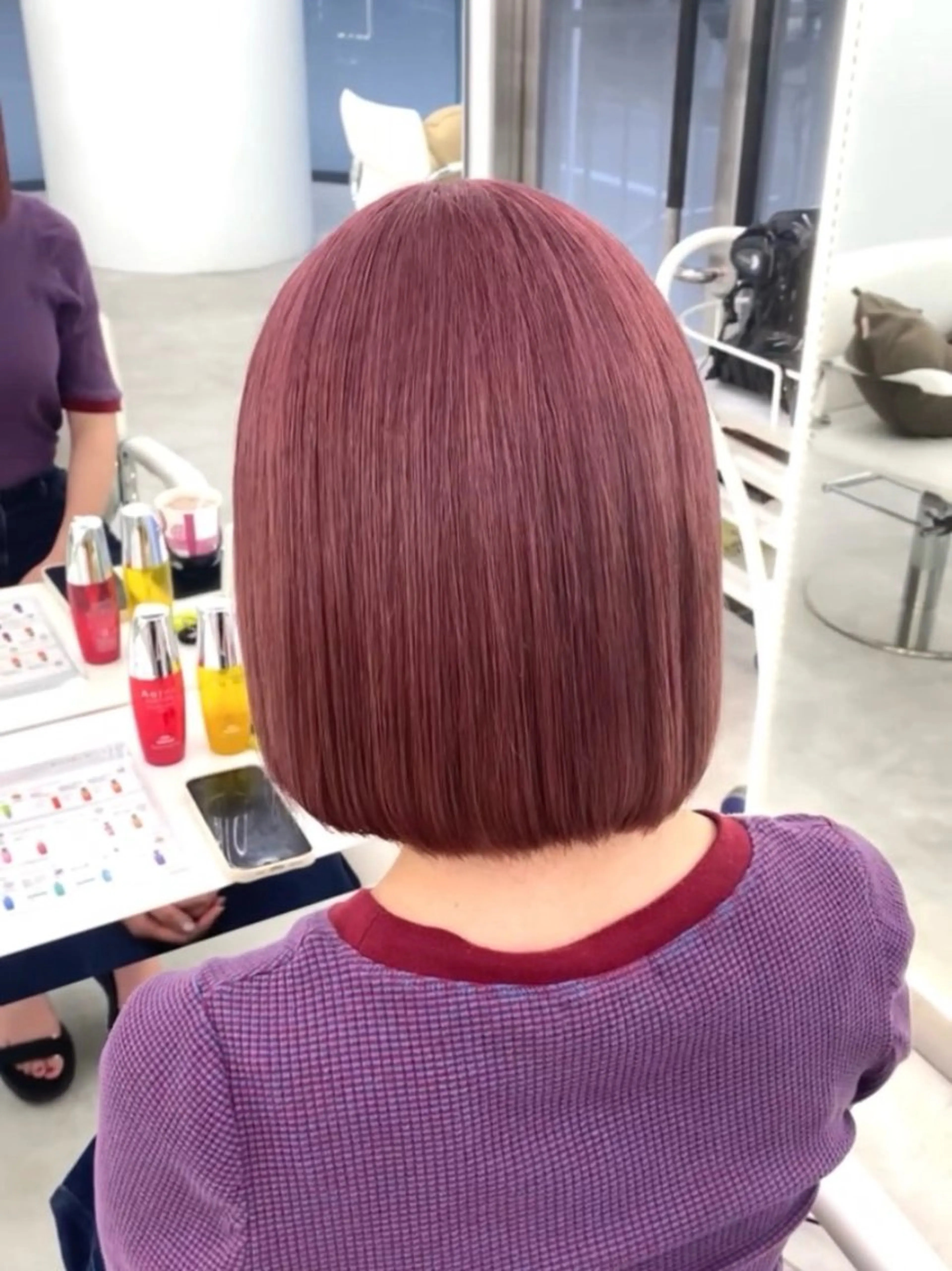 【🌸春休み限定🌸】ツヤ感暖色カラー🩷❤️の写真