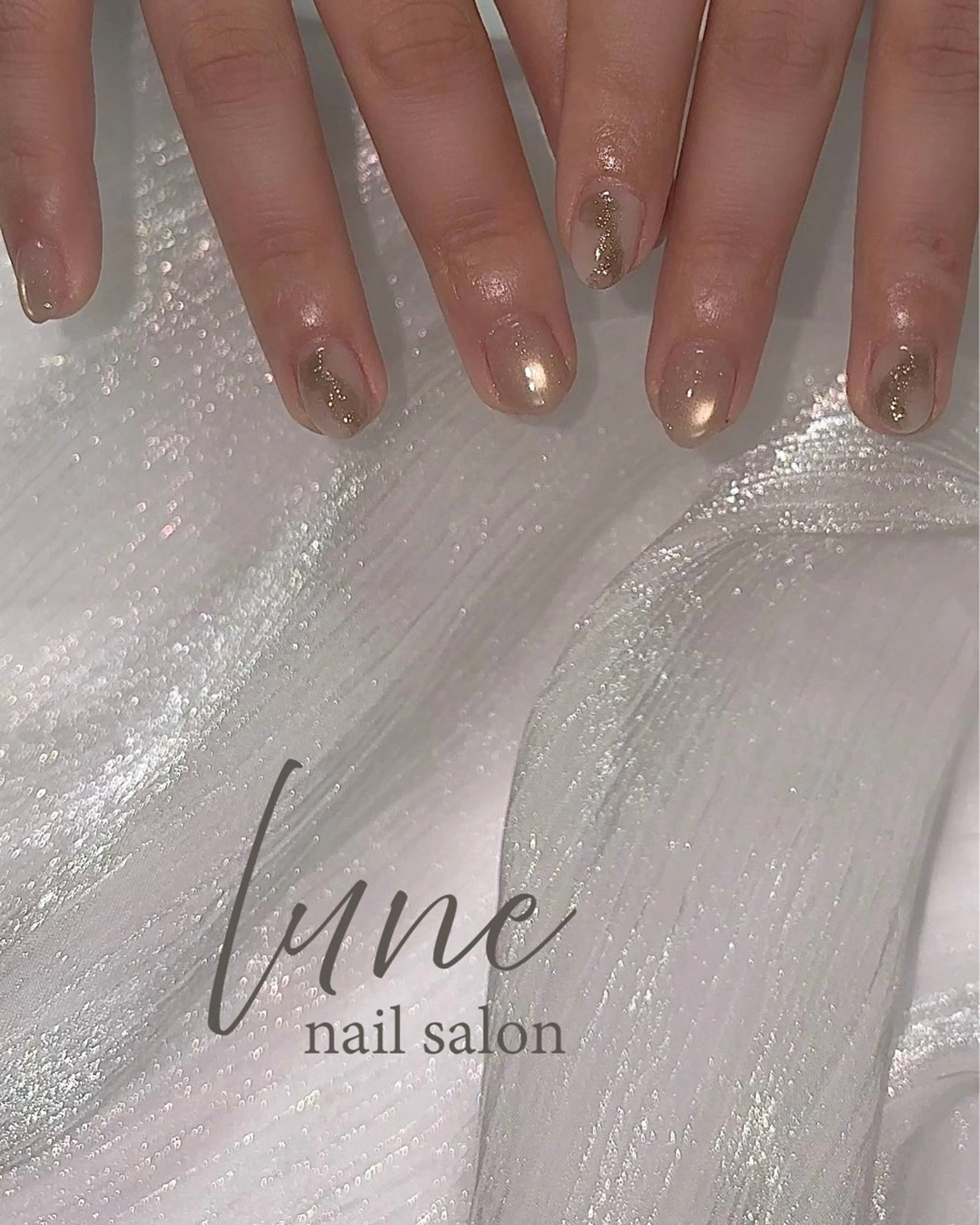 ネイル マグネットネイル ハンドネイル nail salon luneのネイルデザイン