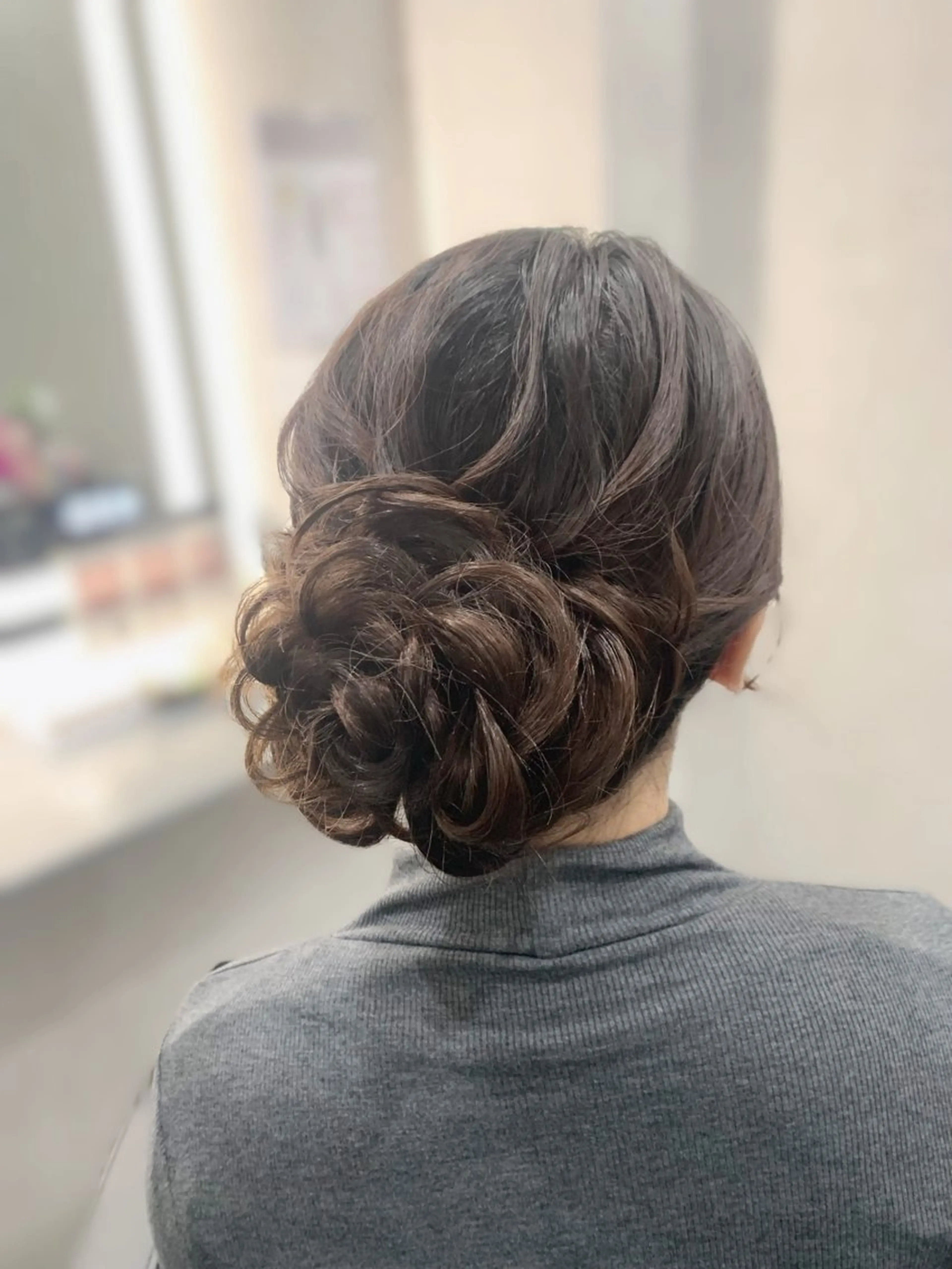 ヘアアレンジ ヘアセット 中川 沙里のヘアスタイル
