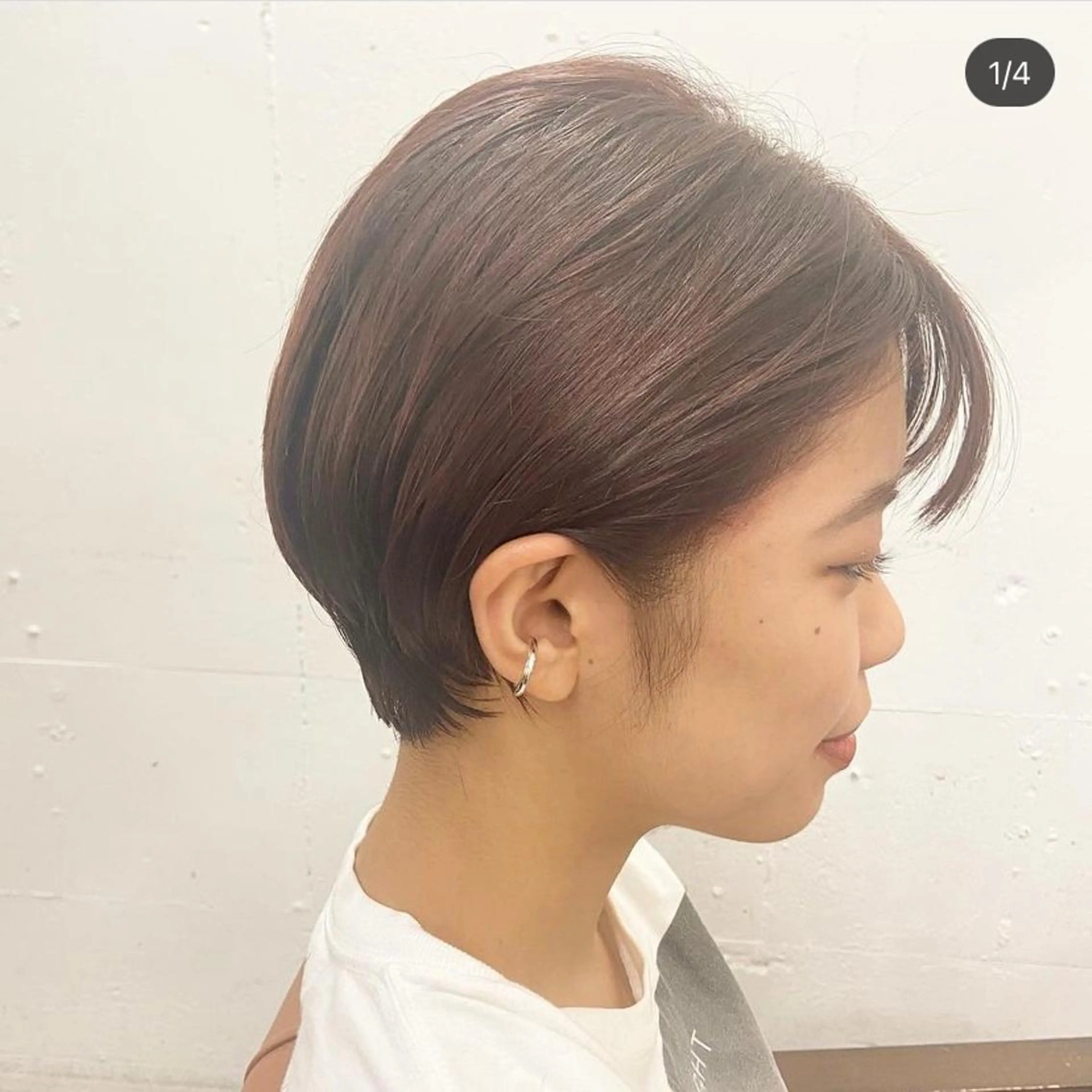 ショート ショートヘア 久木原 ゆりのヘアスタイル