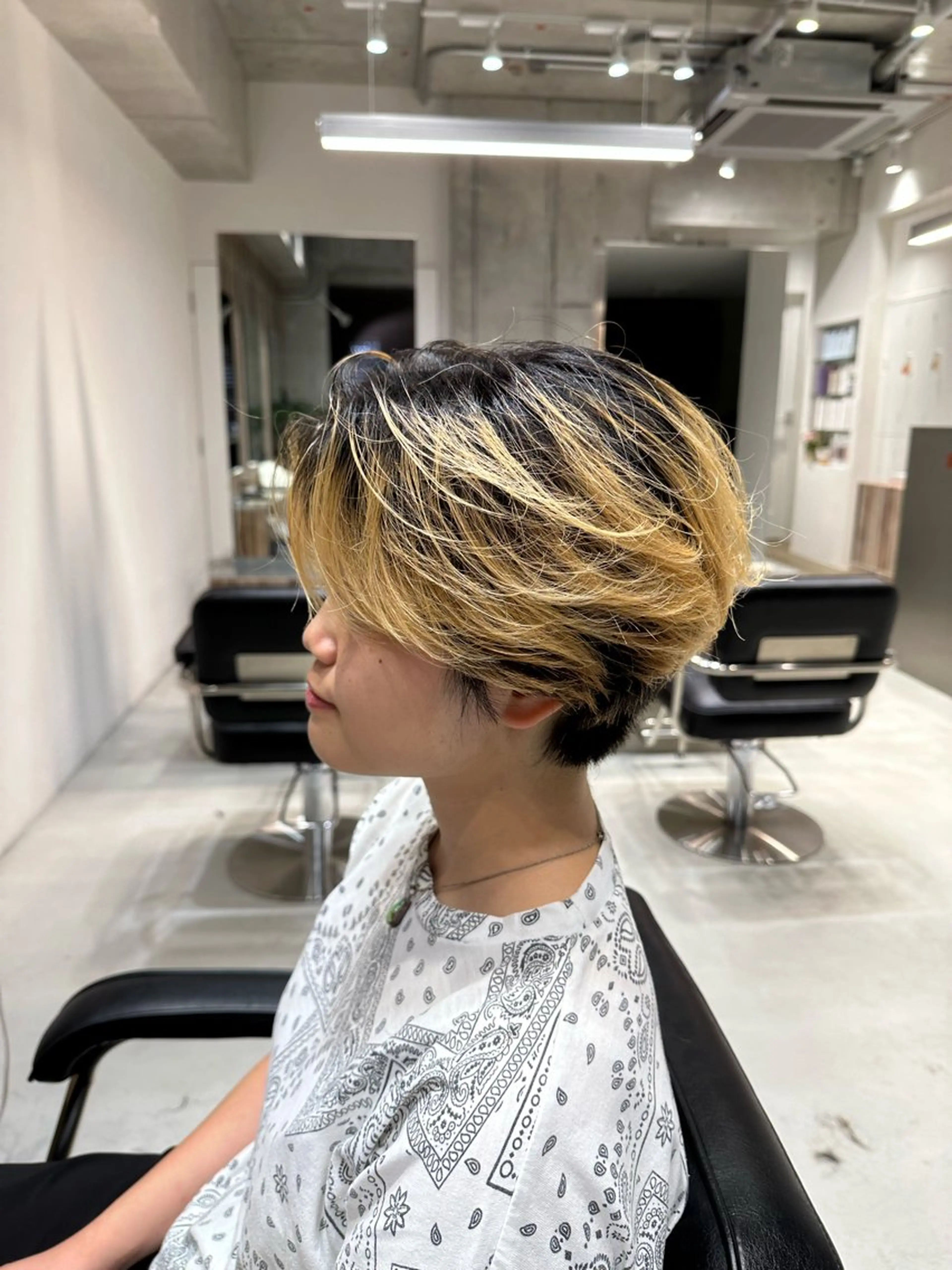 ショート 横浜/メンズ特化/ Farbe/田中颯斗のヘアスタイル