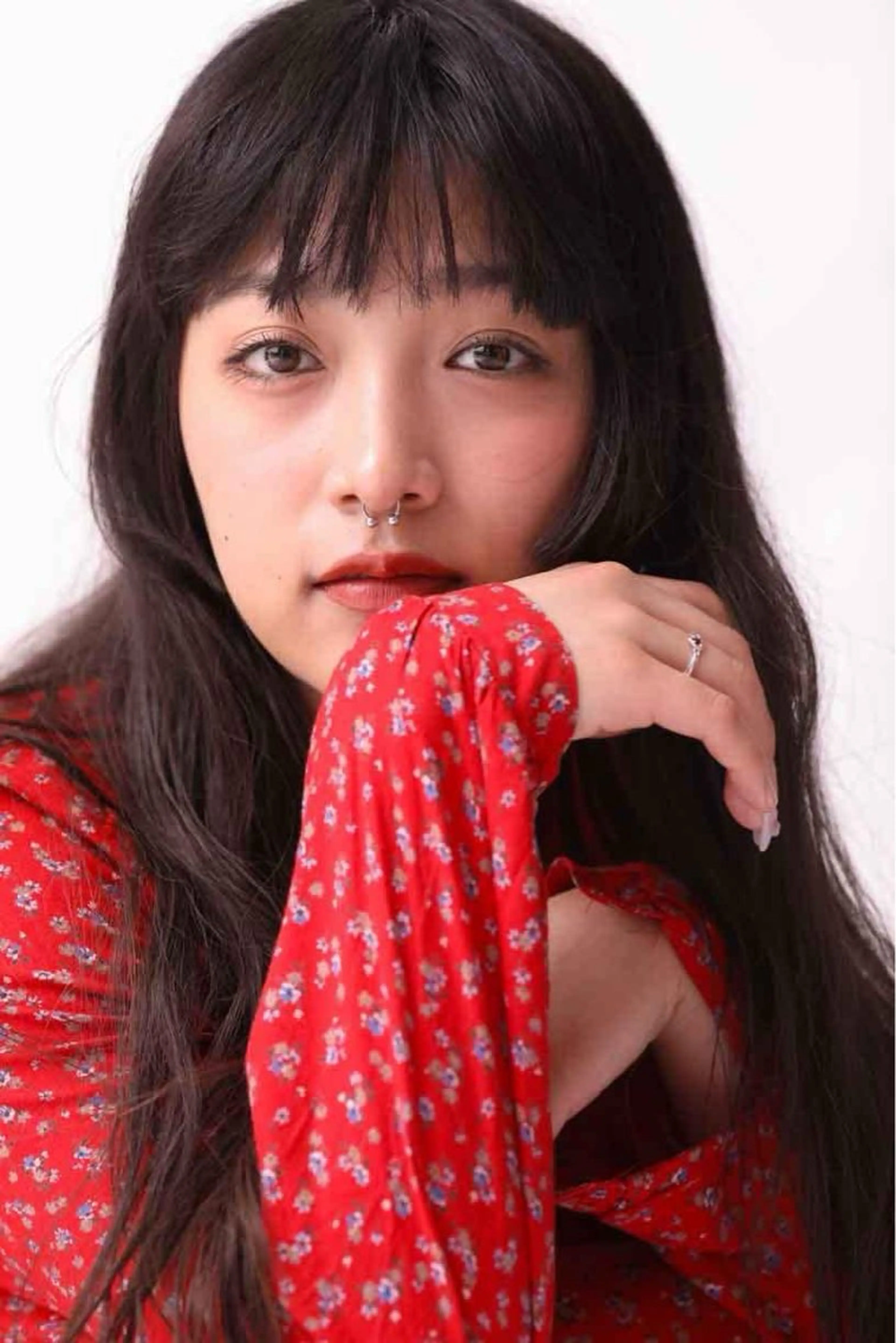 ロング パーマ ダダキュービッグ 渡辺 ミウのヘアスタイル