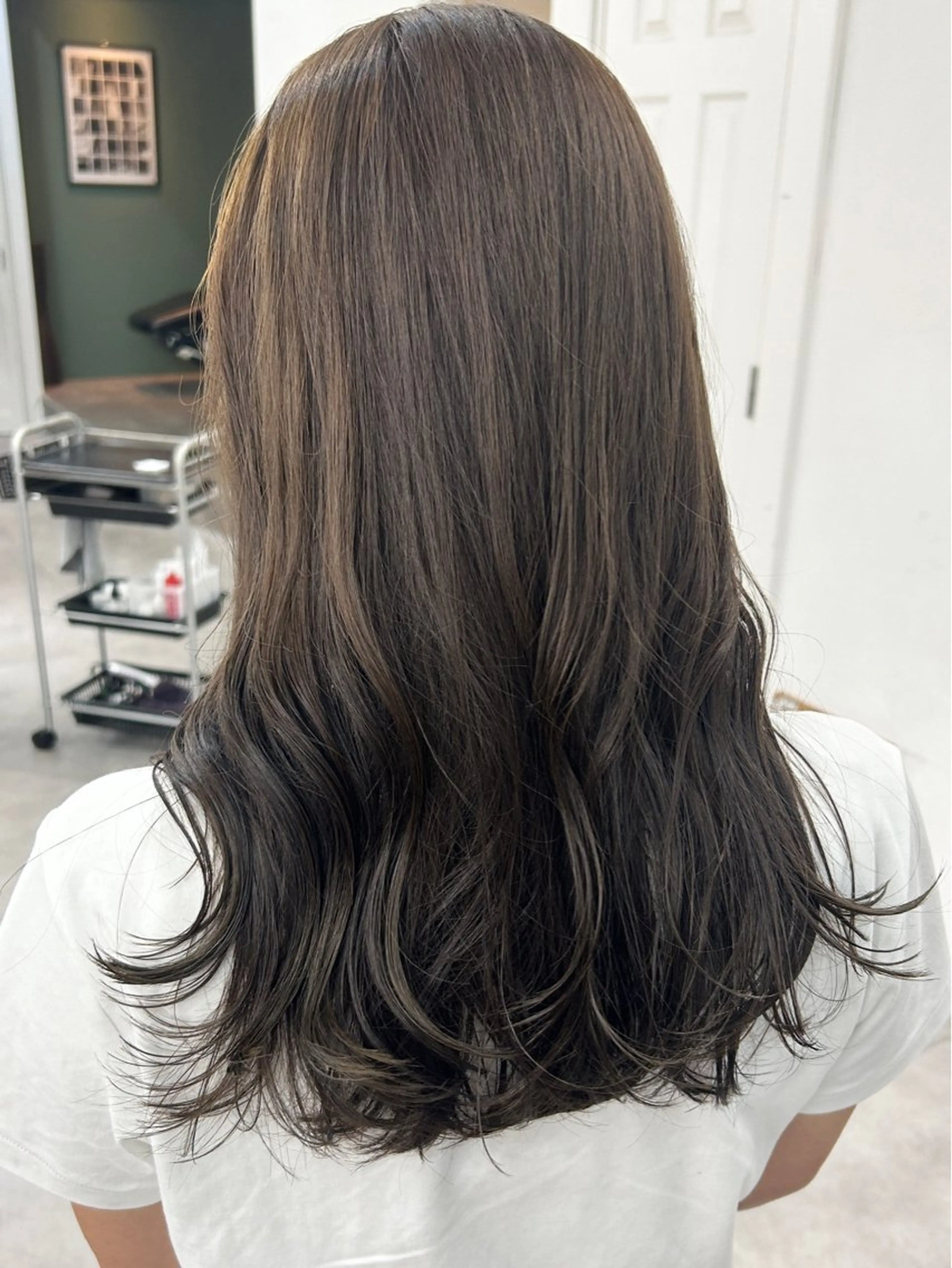 ロング カラー レイヤーボブ/ 艶カラー/サナ🌼のヘアスタイル