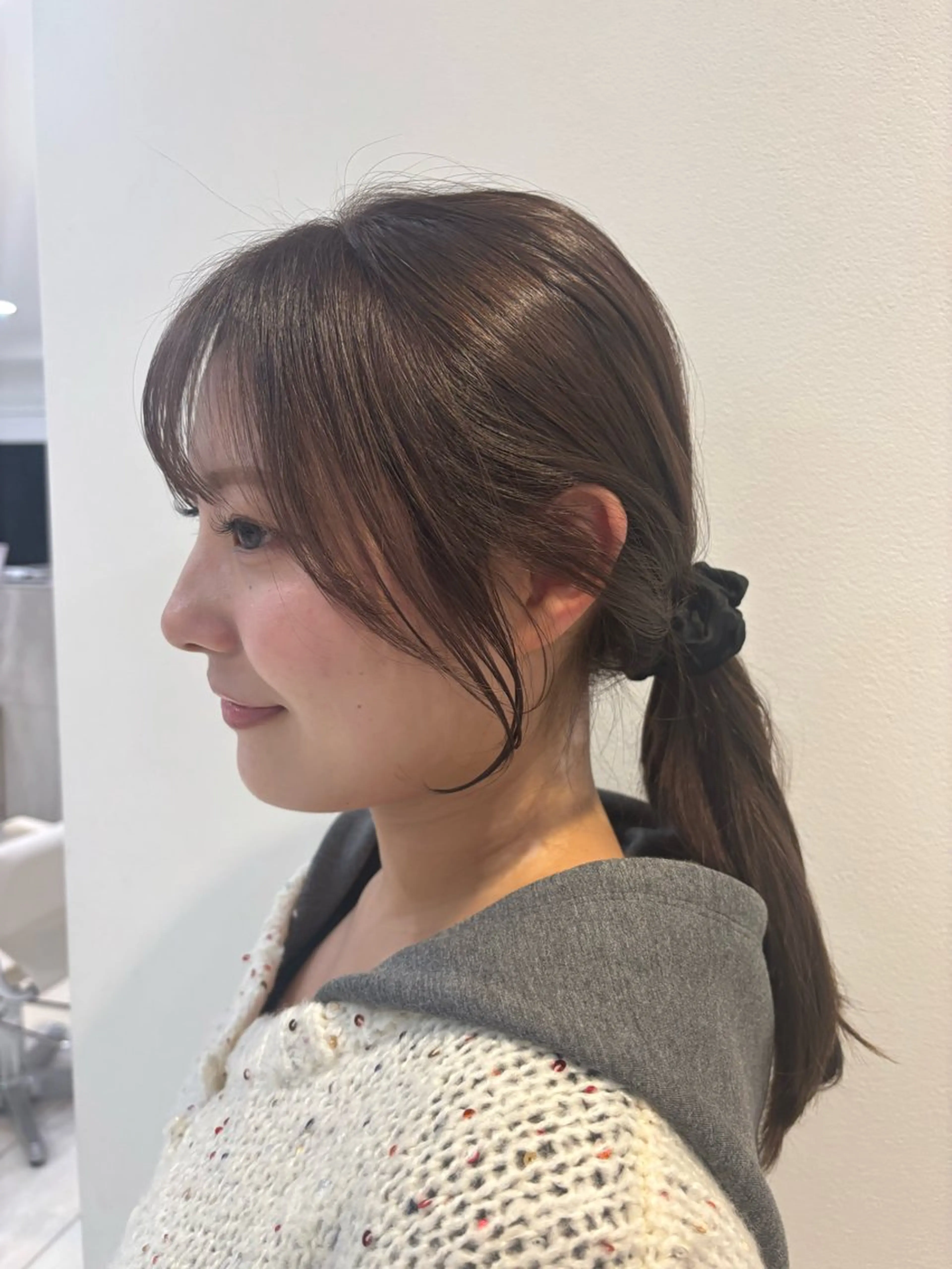 カラー 津上 恵美のヘアスタイル