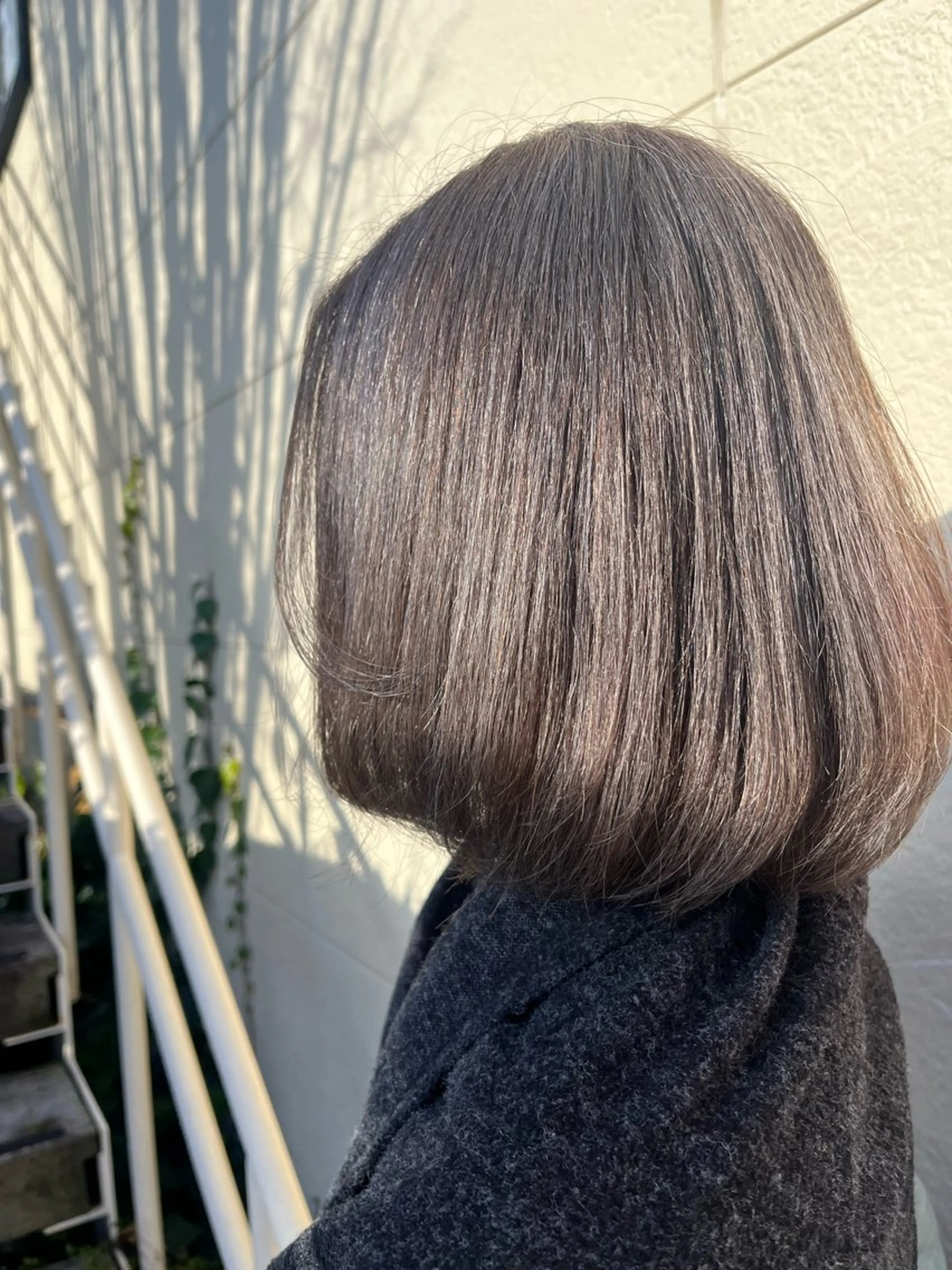 ミディアム ルプラボウ／艶カラー ／髪質改善／アサミのヘアスタイル