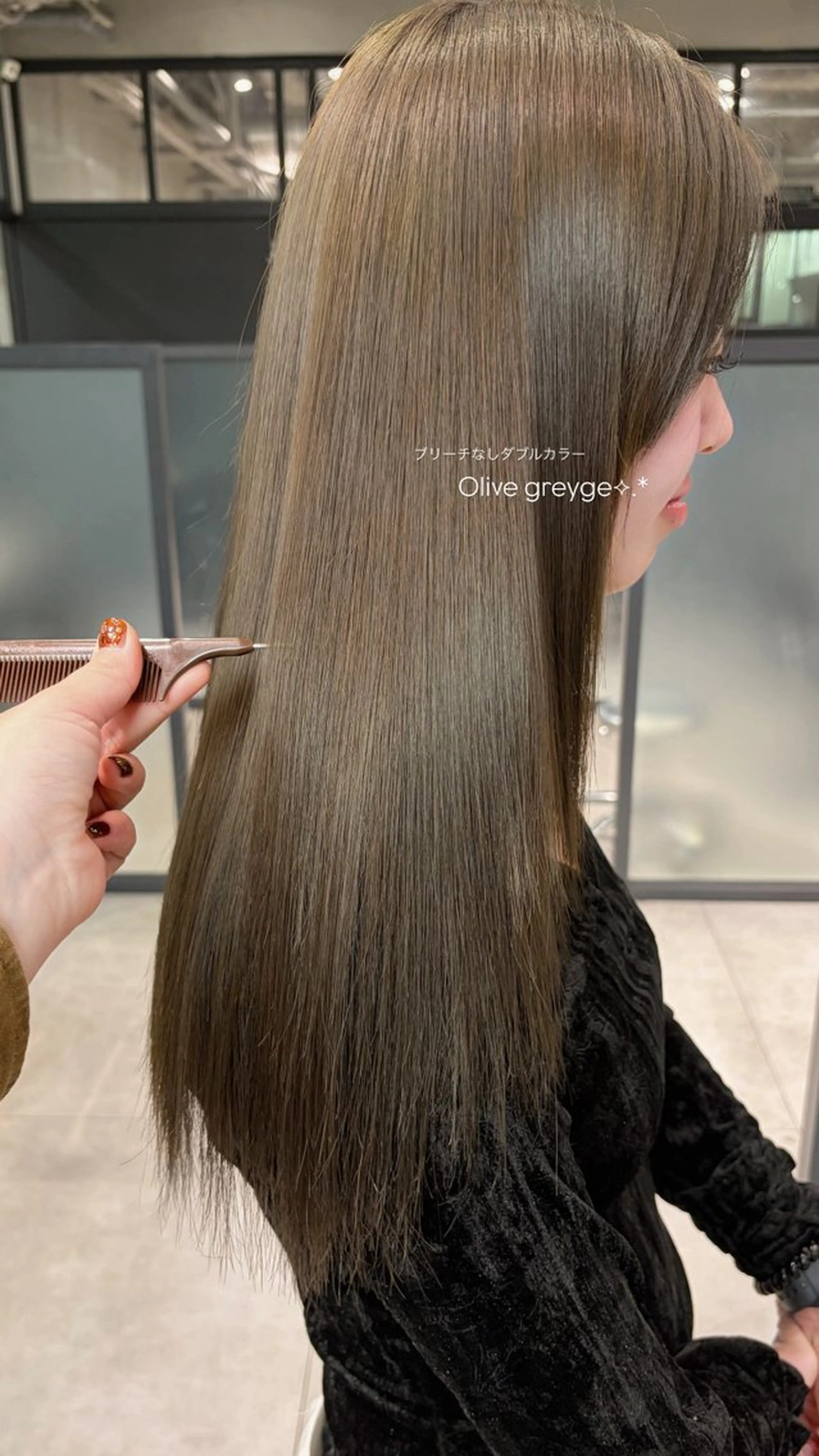 ロング 縮毛矯正 ショート さくらのヘアスタイル