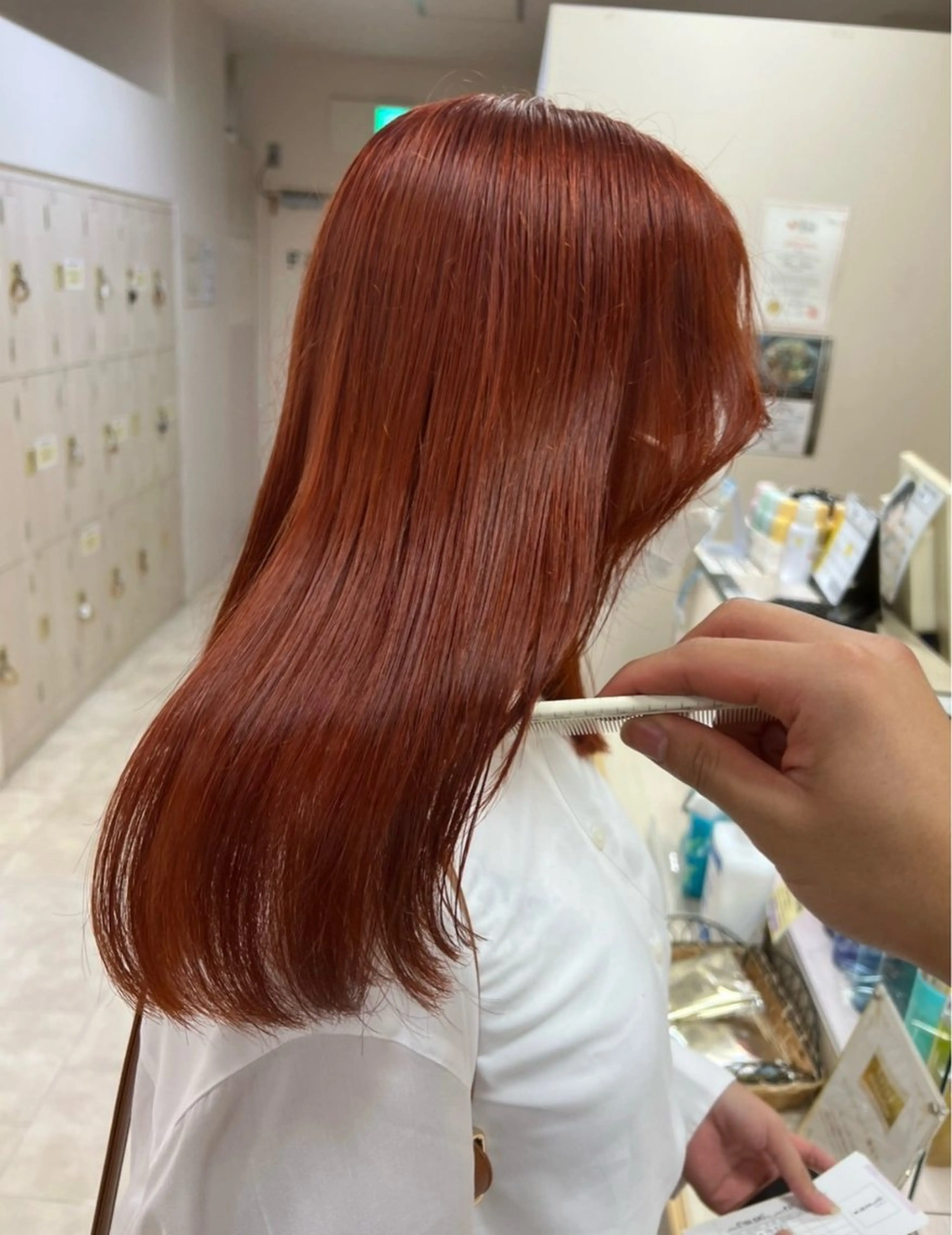 ロング カラー ベージュカラー ブリーチ ケアブリーチ 透明感カラー ダブルカラー 艶髪 黄金比みくのヘアスタイル