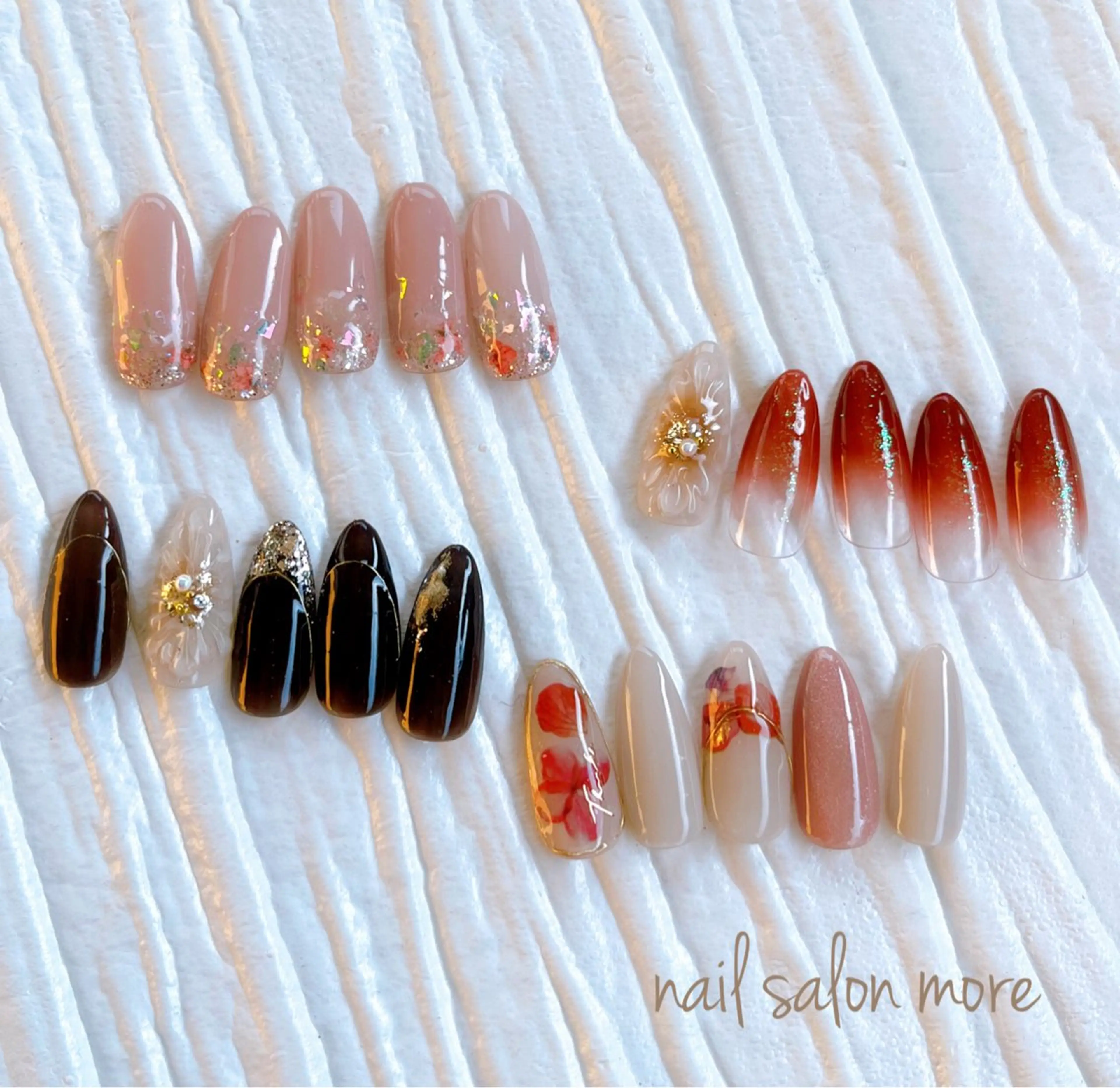 ネイル 春ネイル nail salon moreのネイルデザイン