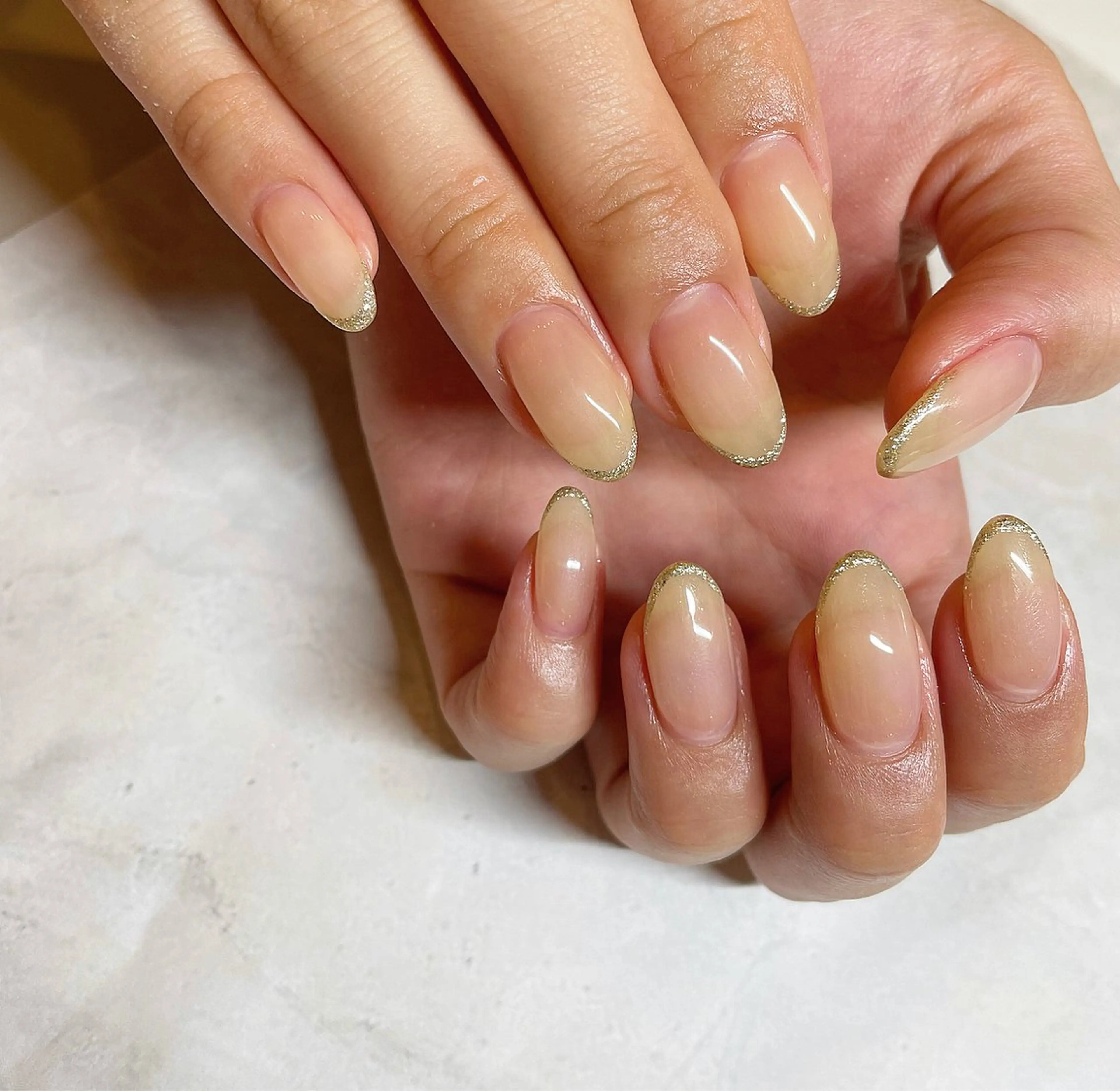 ネイル ラメ(グリッター) ハンドネイル ERI Nailistのネイルデザイン