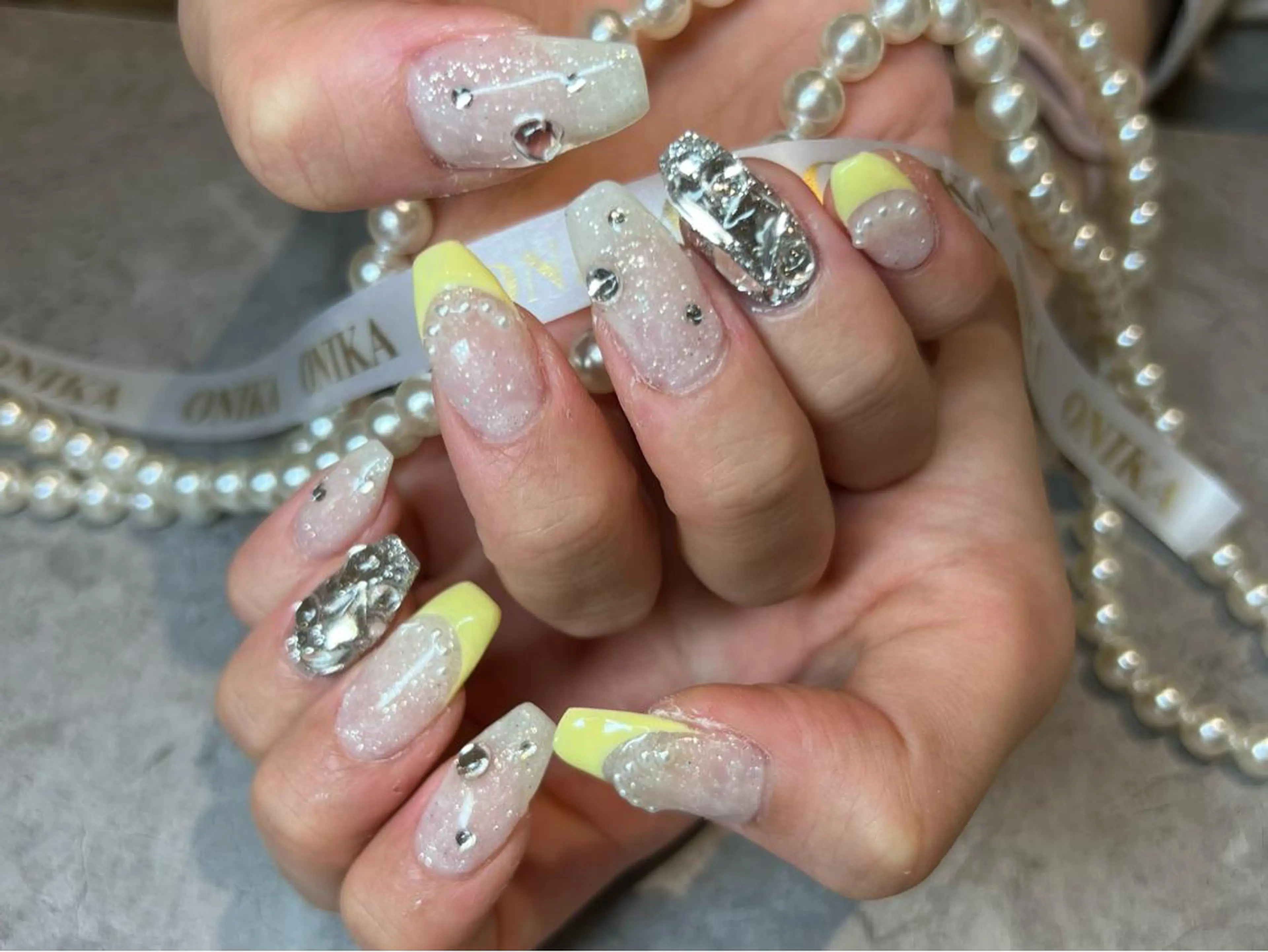 ミディアム ONIKA Nail 表参道A4徒歩3分のネイルデザイン