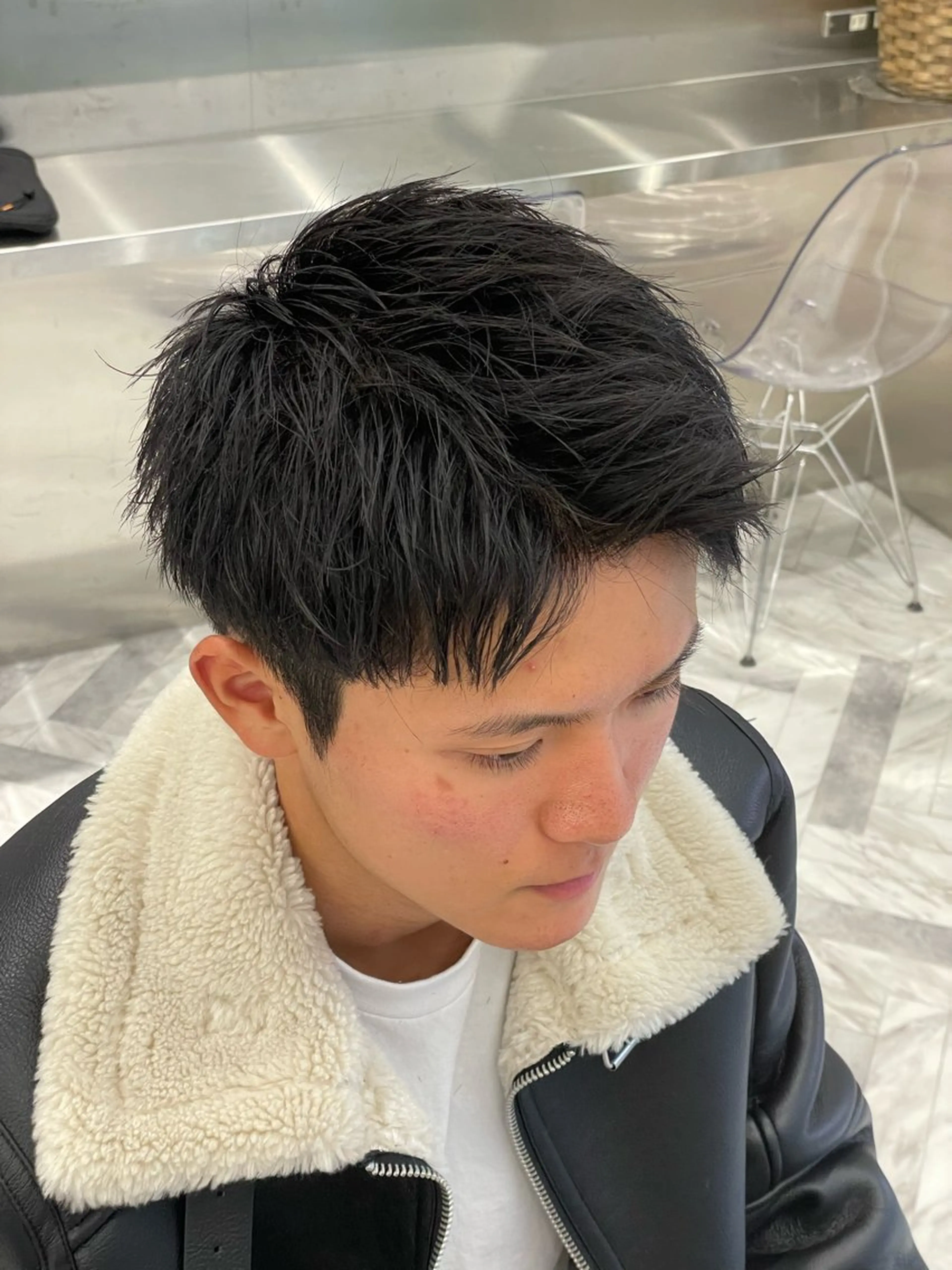 ショート メンズ カット 【圧倒的センス】 まる/メンズカラーのヘアスタイル