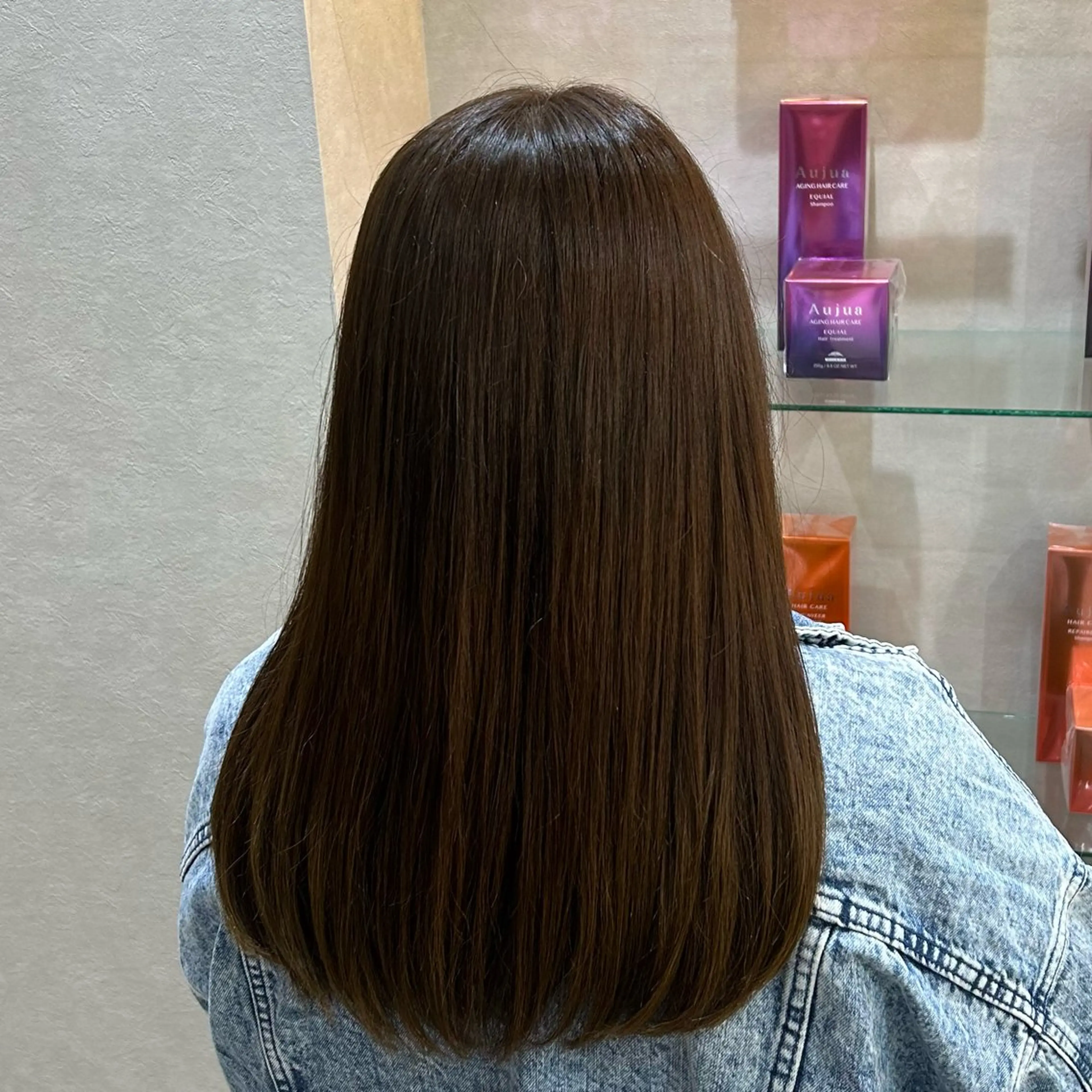 セミロング カラー 髪質改善 💠 AYAKA💠のヘアスタイル