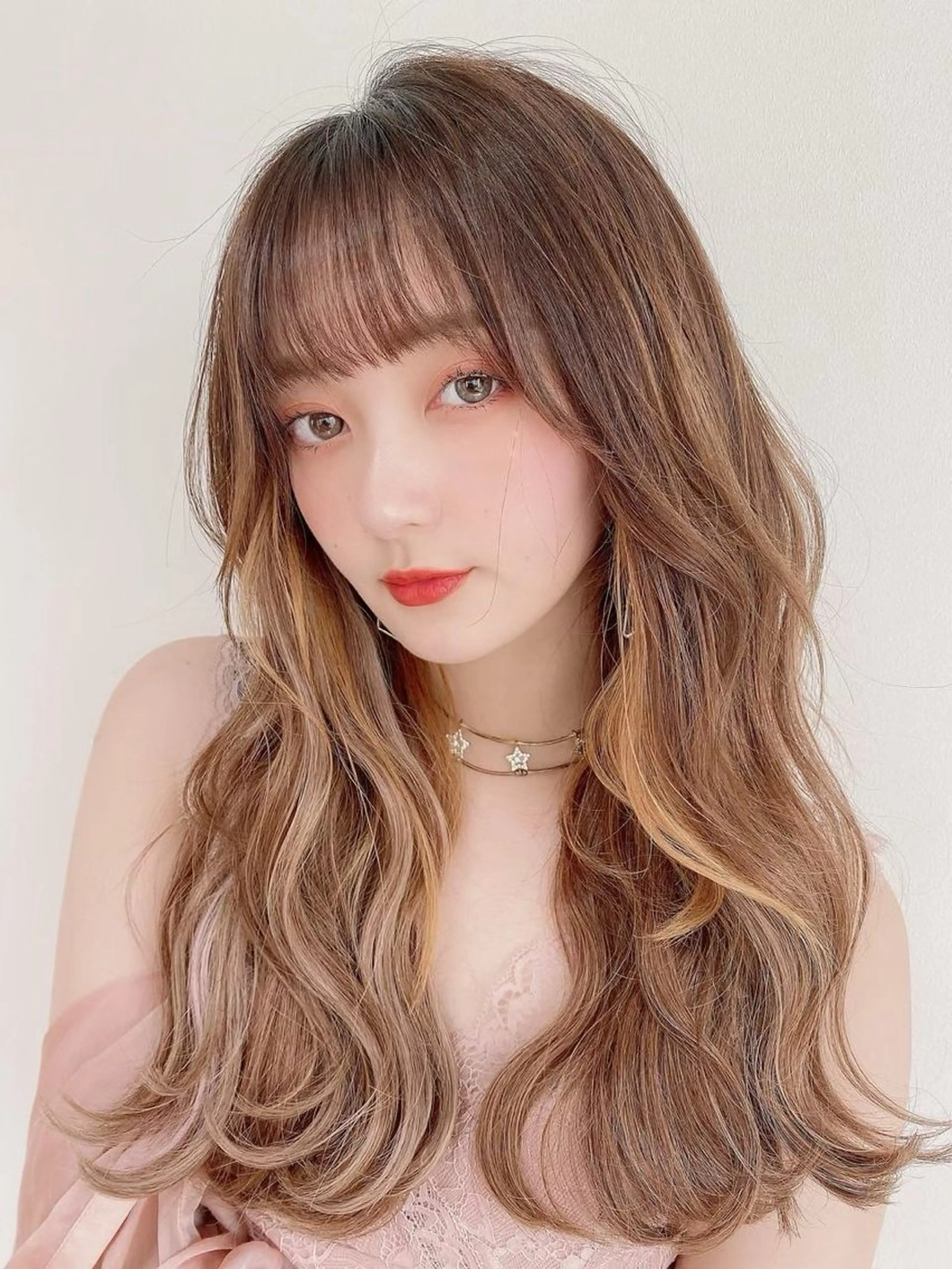 ロング カラー 山田勇真 ボブ/縮毛矯正/金山のヘアスタイル