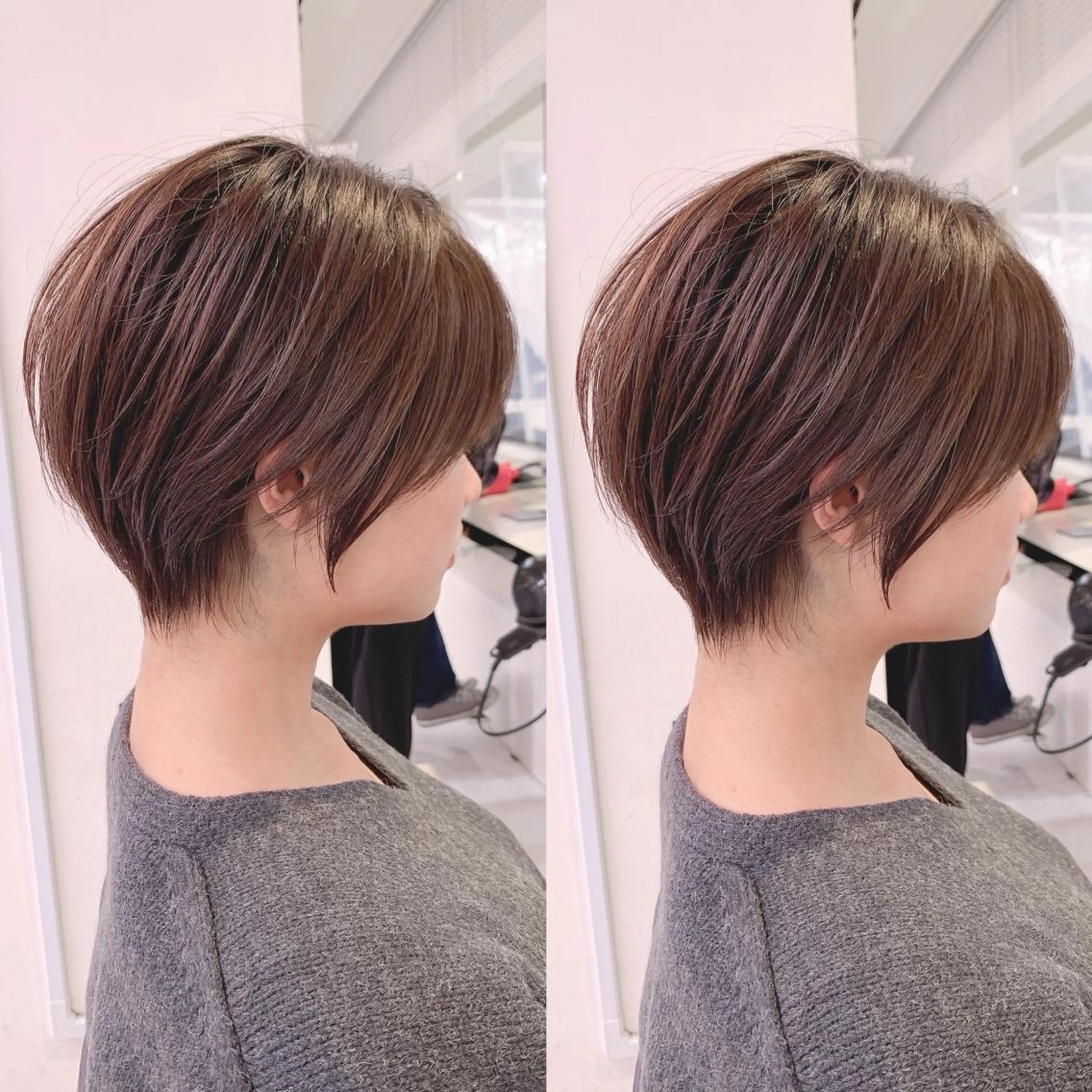 ショート カット ヘアカラー 🇰🇷韓国ヘア特化 ヒロキ🇰🇷のヘアスタイル