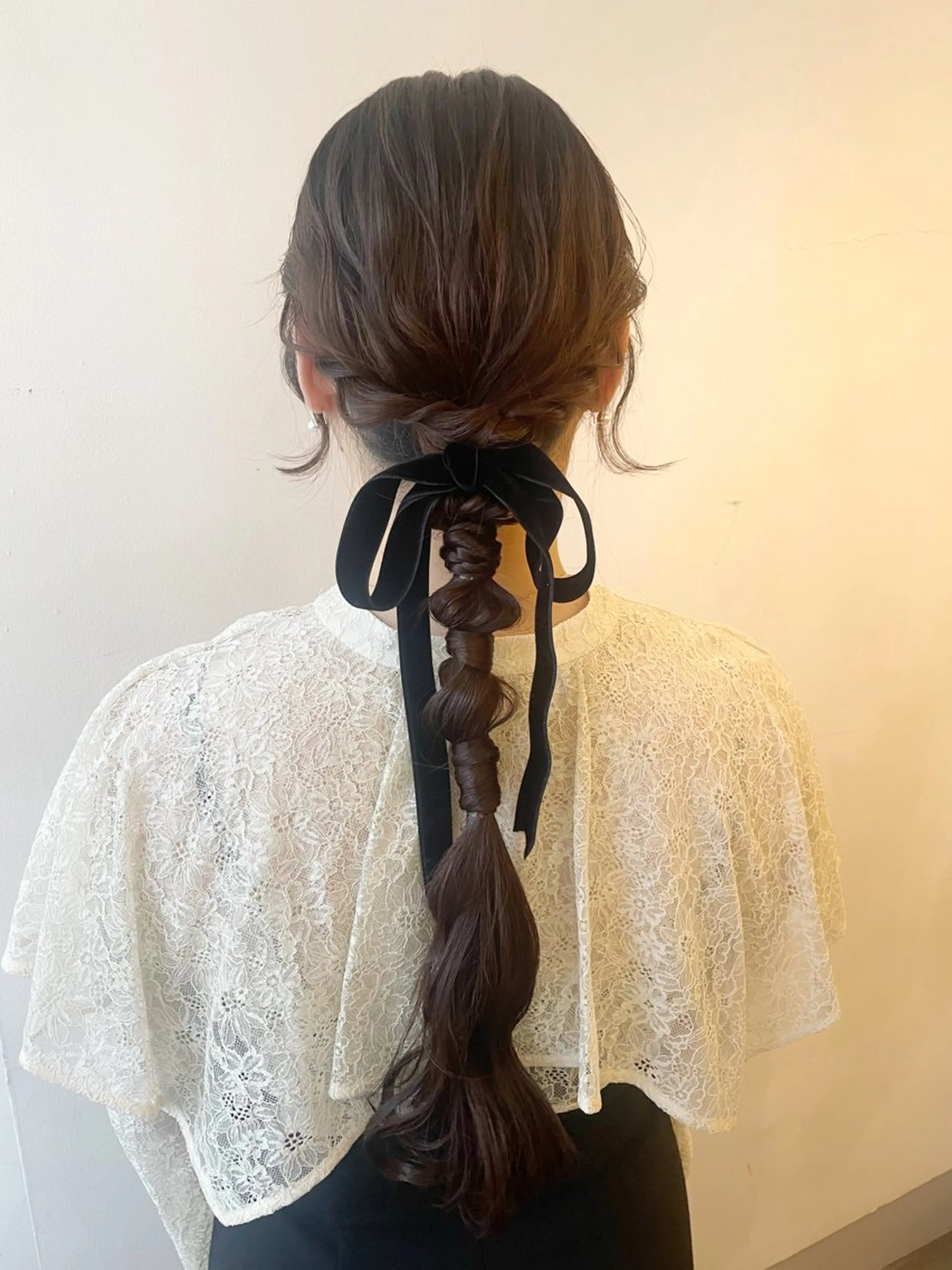 ロング ヘアアレンジ ヘアセット ✨透明感ケアカラー✨ 長野ゆきなのヘアスタイル