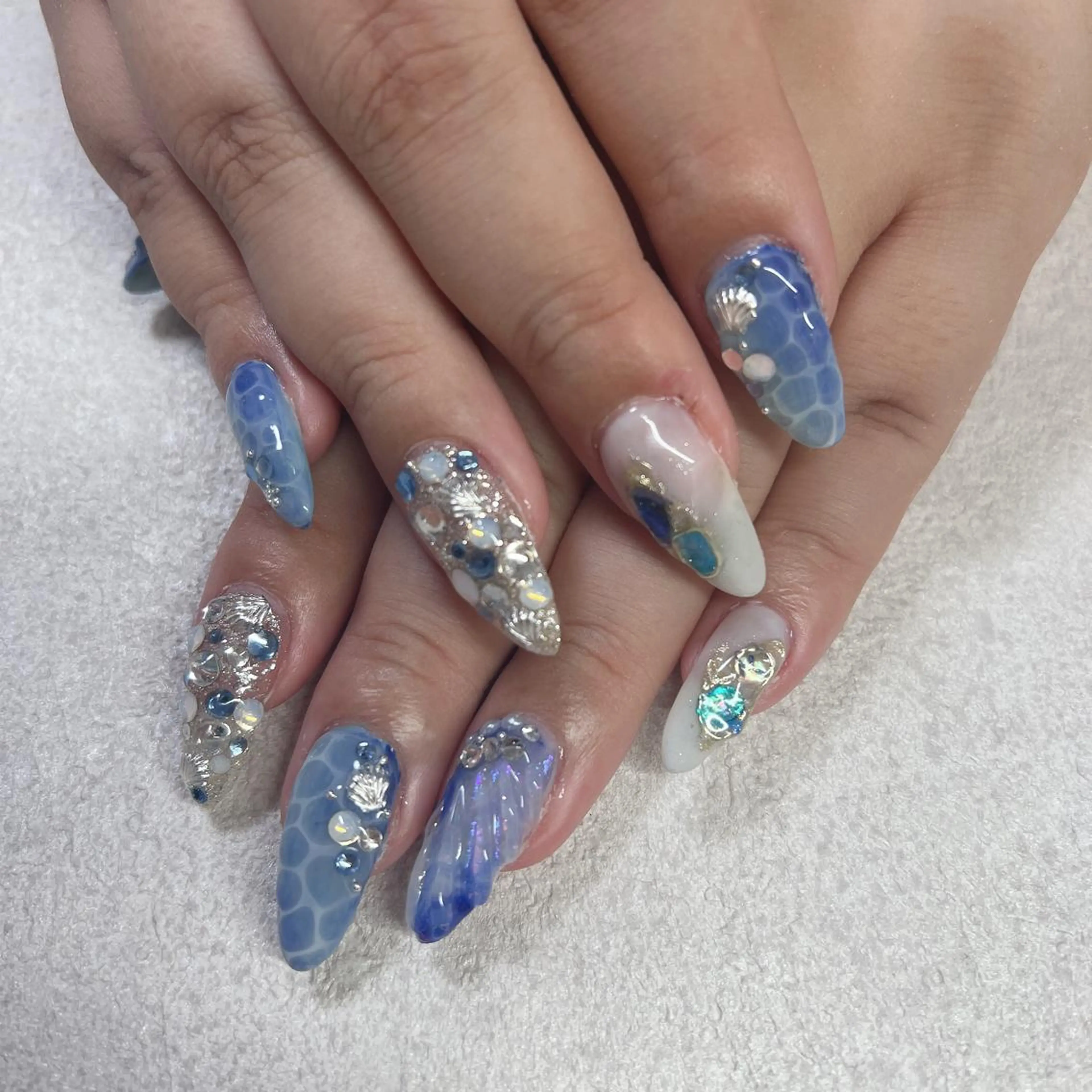 ネイル ハンドネイル Majesticrose_nail所属・nail l_yukiのネイルデザイン