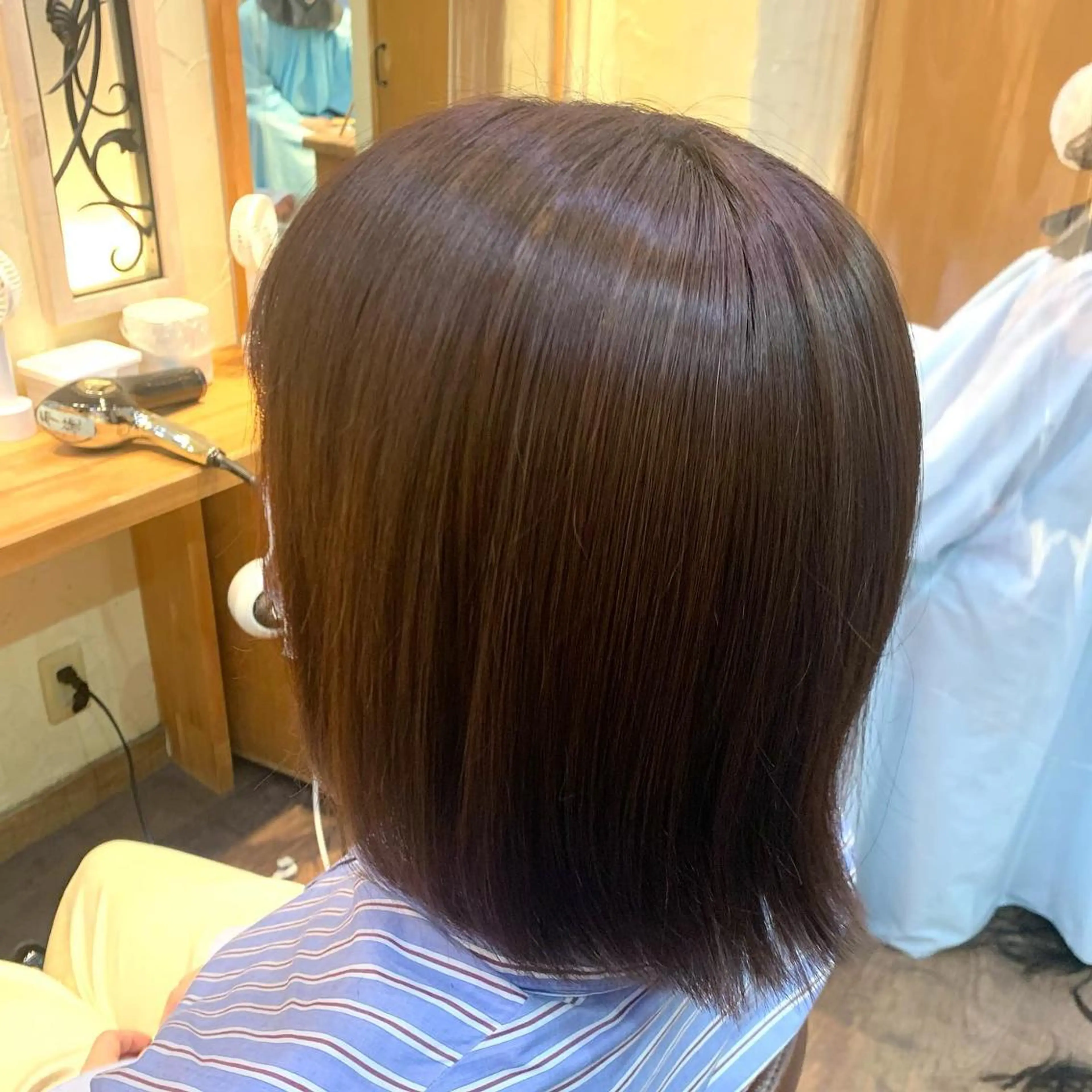 ミディアム カラー パーマ ヘアアレンジ メンズ キッズ ネイル マツエク・マツパ メンズバレイヤージュ メンズブリーチ バレイヤージュ ブリーチ ブルーカラー 髪質改善 艶髪🔵ﾌｾﾅｵﾔのヘアスタイル