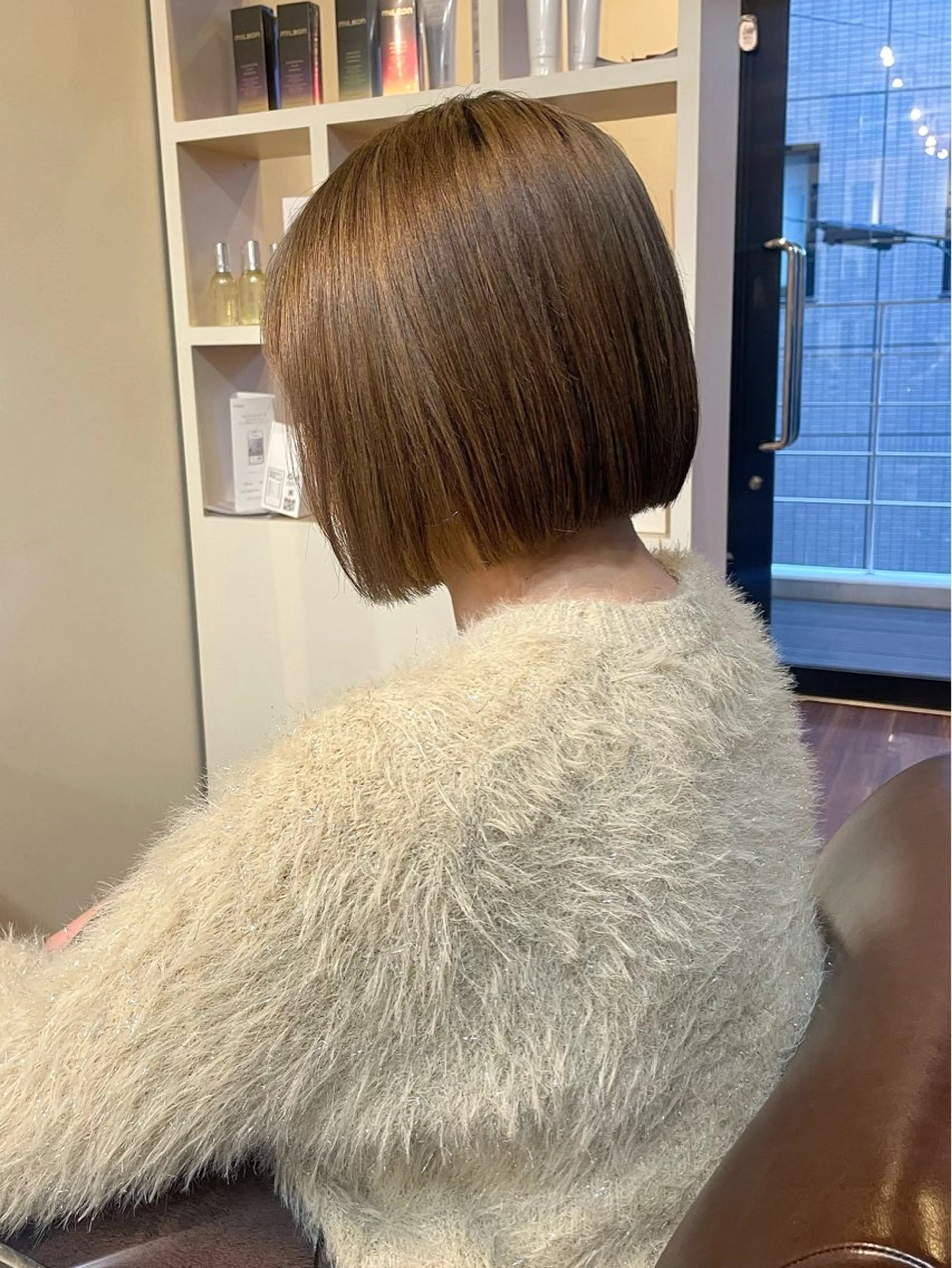 ショート カラー ヘアアレンジ ボブ カット ヘアカラー トリートメント 青髪特化🩵 ダブルカラーのヘアスタイル