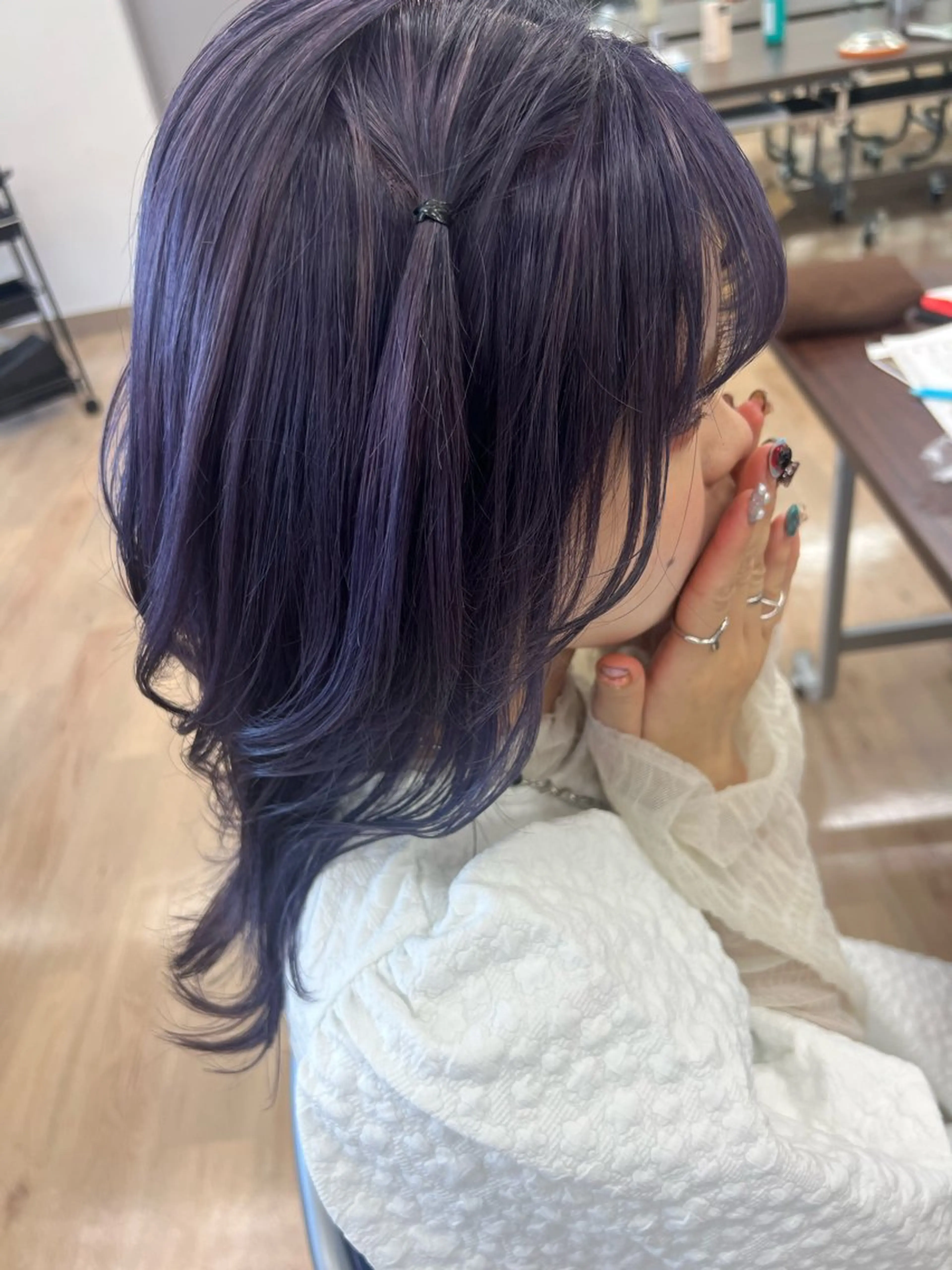 セミロング カラー ヘアカラー トリートメント 🦋店長🦋 ほんさわ みずきのヘアスタイル