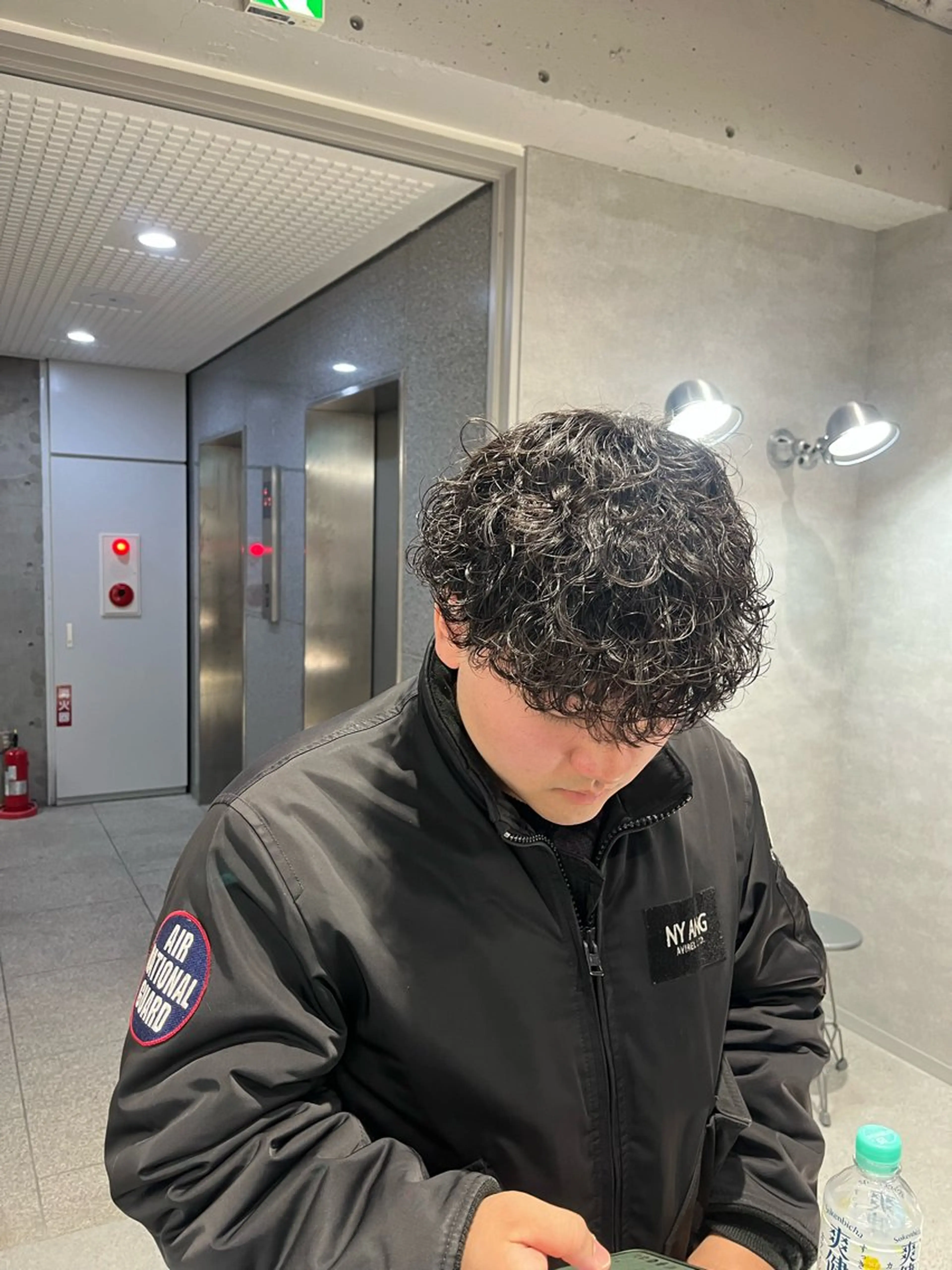 ショート カラー パーマ メンズ メンズパーマ 波巻きパーマ カット パーマ ヘアセット 🔥メンズ 特化🔥菊水皐暉🔥のヘアスタイル