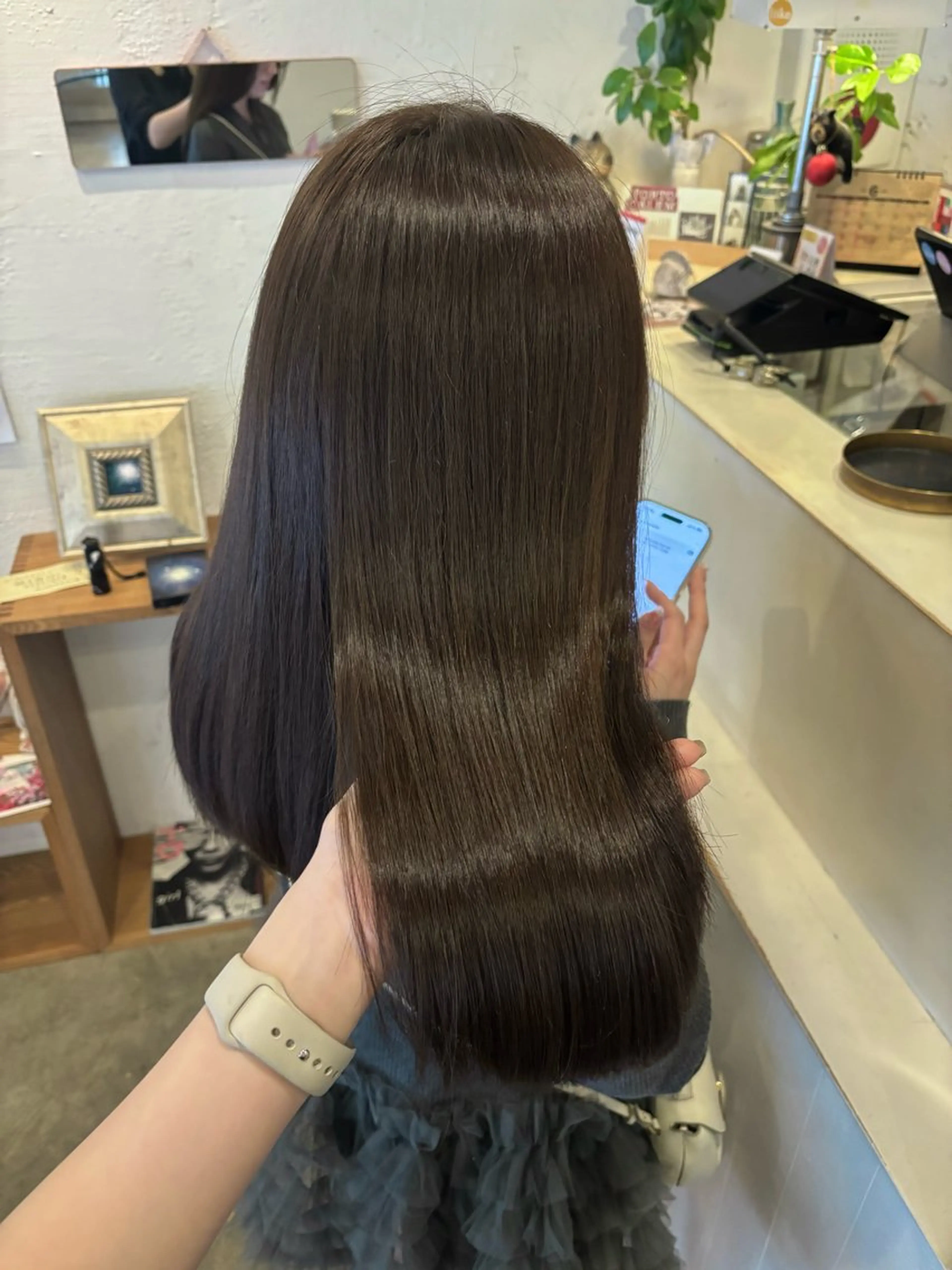 カラー ベージュカラー ヘアカラー トリートメント ヘッドスパ 🎀透明感カラー🎀 Yurinoのヘアスタイル