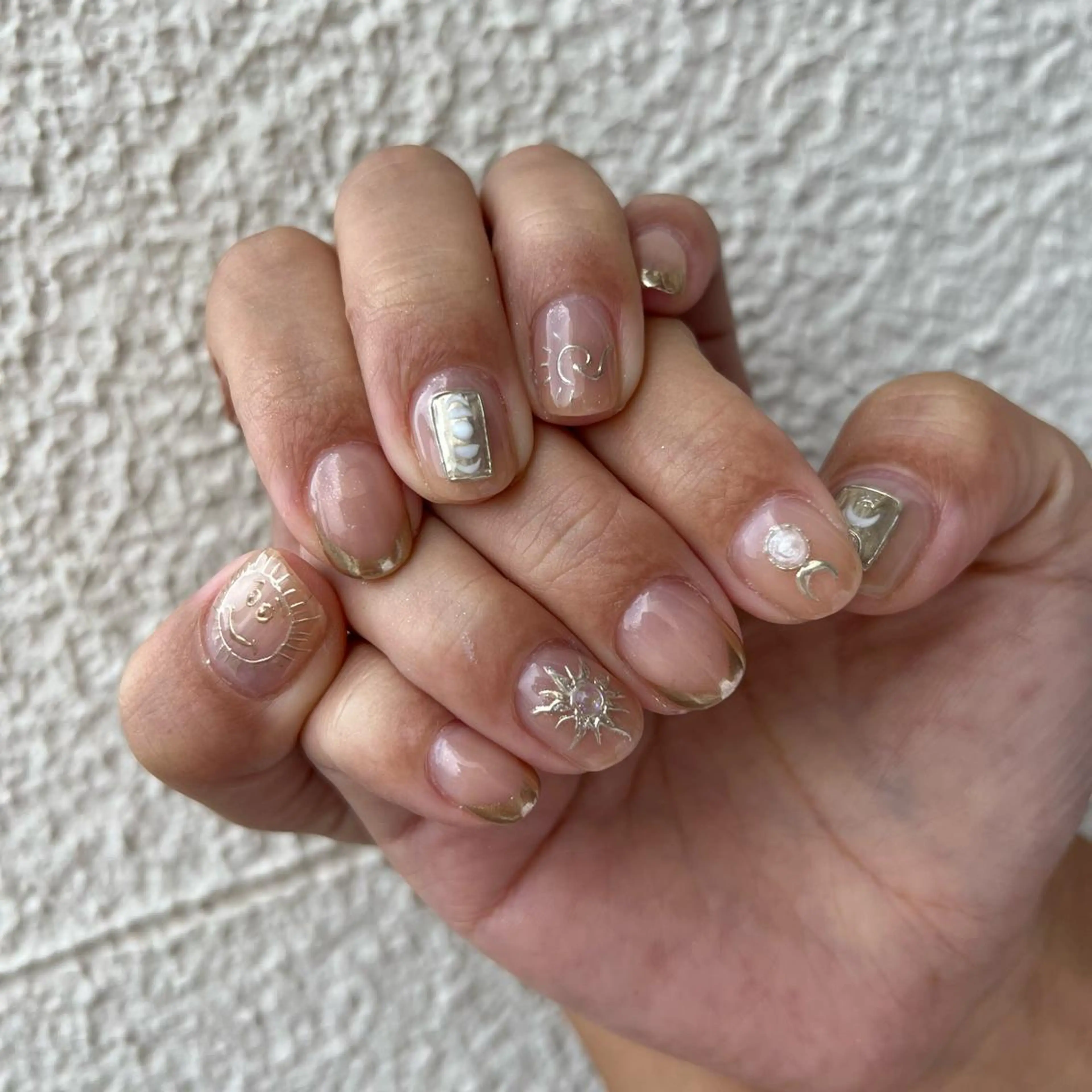 ネイル ジェルネイル パラジェル MAKANI salonのネイルデザイン