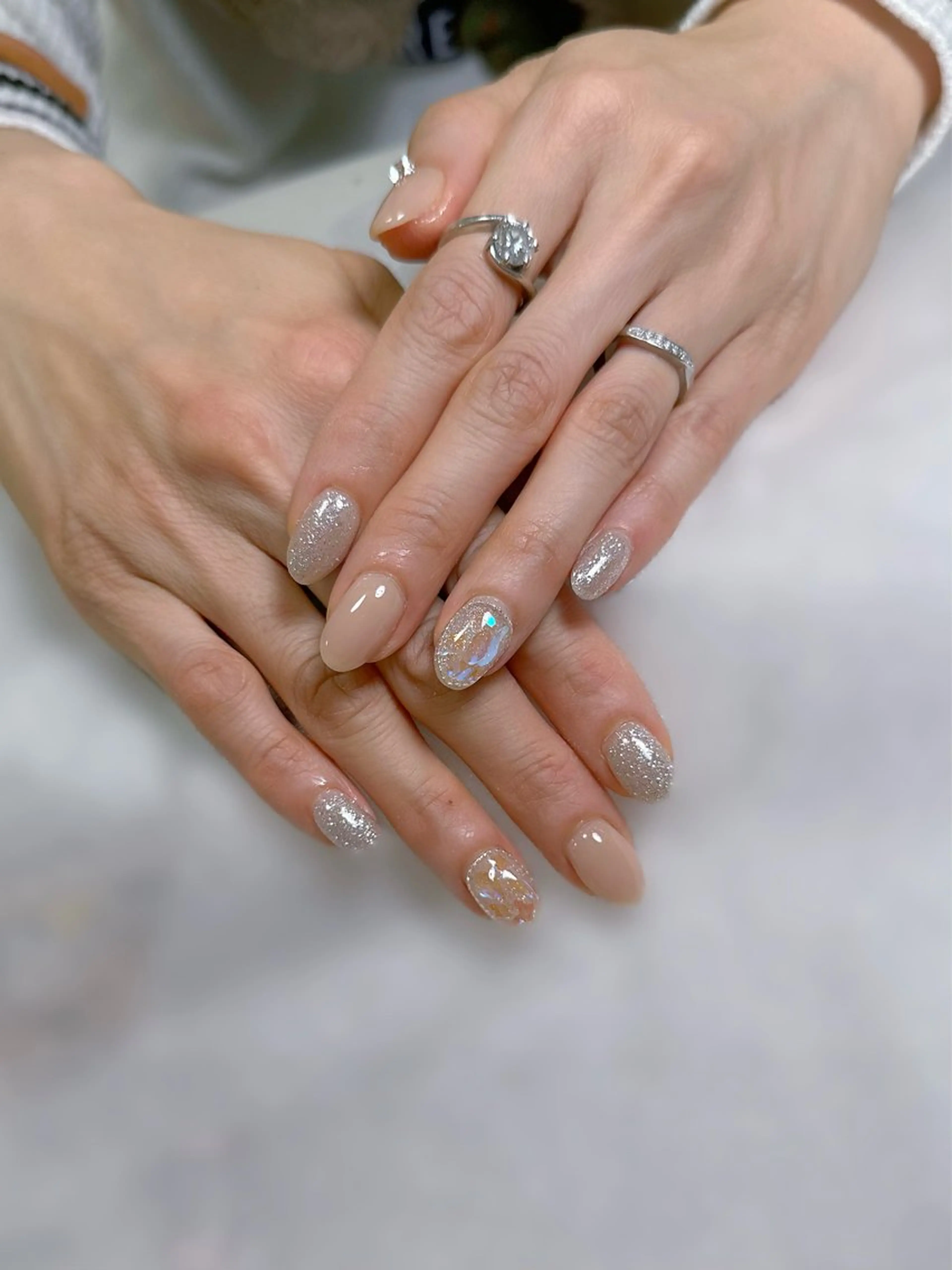 ネイル ハンドネイル Maggie nailクロのネイルデザイン