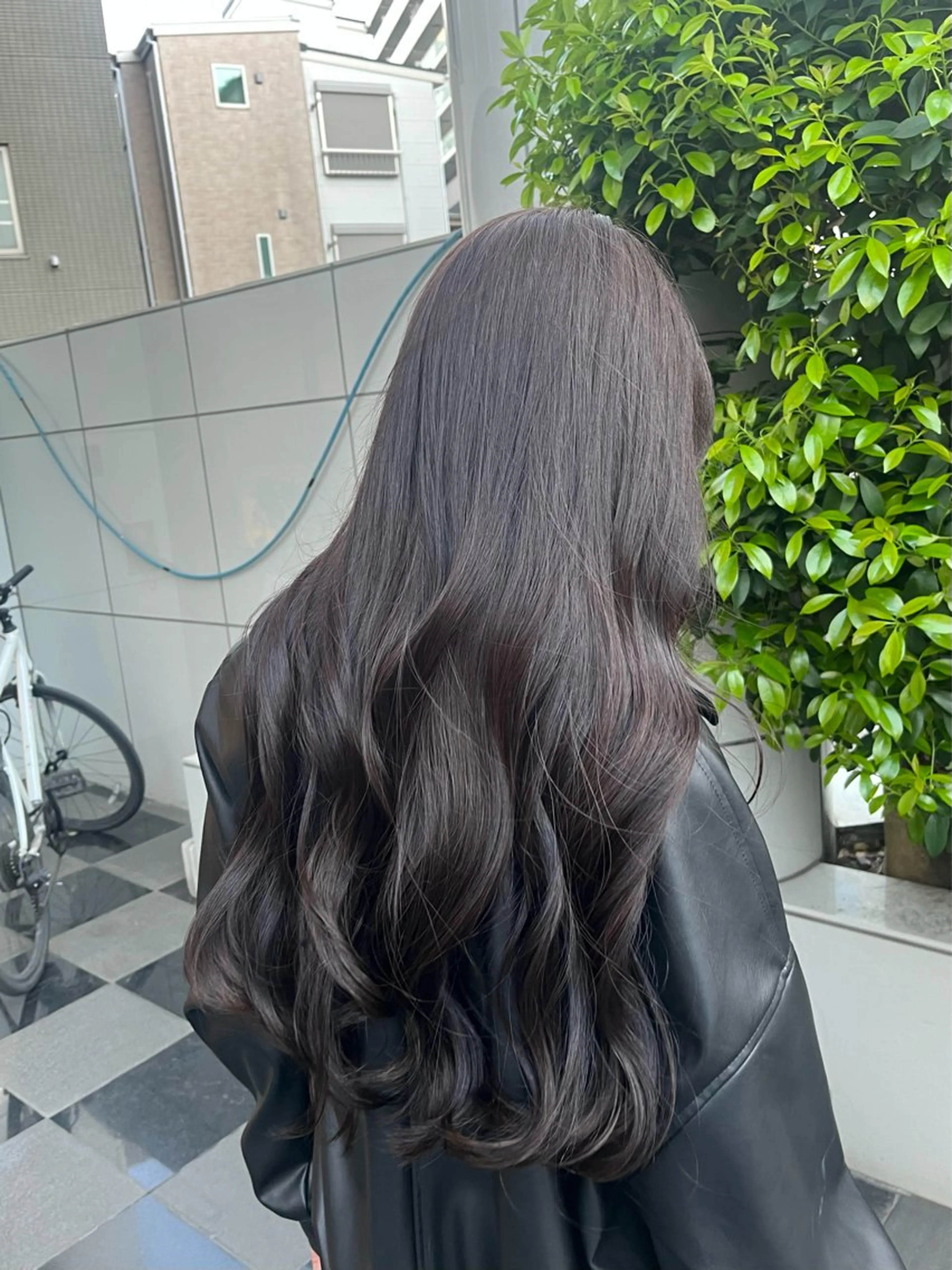 ロング カラー 透明感カラー 韓国レイヤー ☁️🫧森ハリス誠一のヘアスタイル