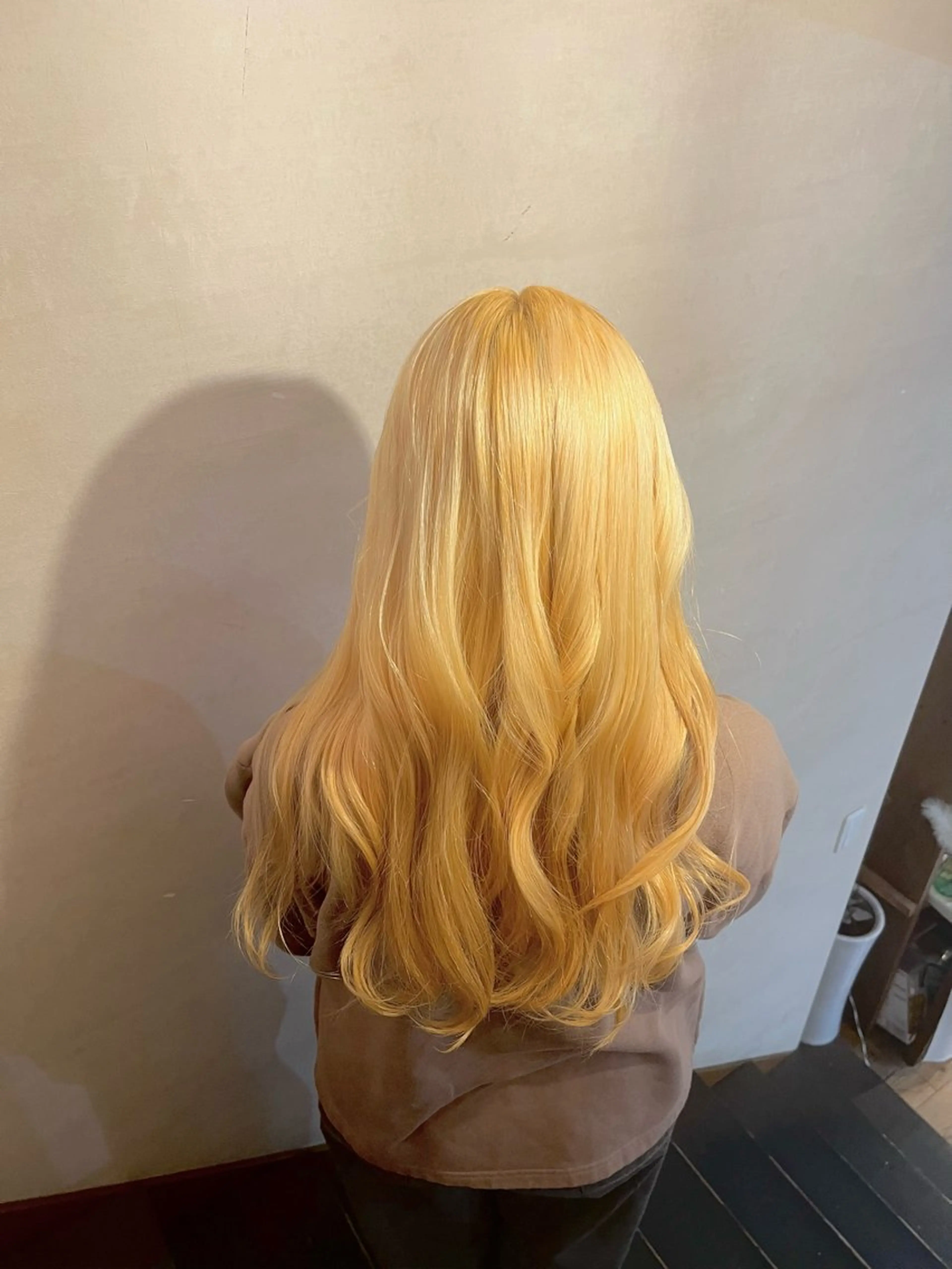 ロング トリートメント ヘアカラー 🫧ブリーチ×透明感 カラー🎀ココカラのヘアスタイル