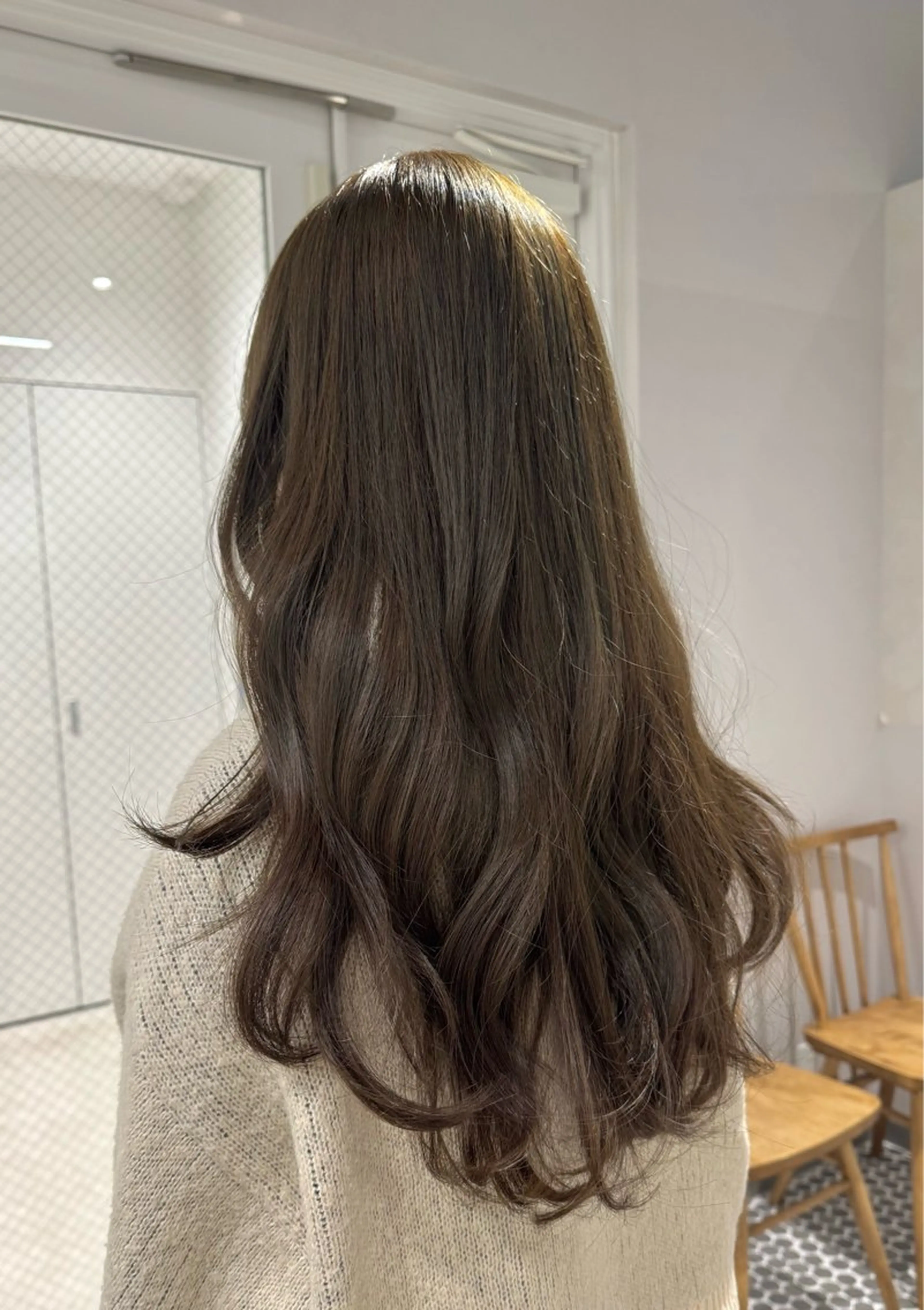 ロング カット ヘアカラー トリートメント 透明感カラー✴︎ SAYAKAのヘアスタイル