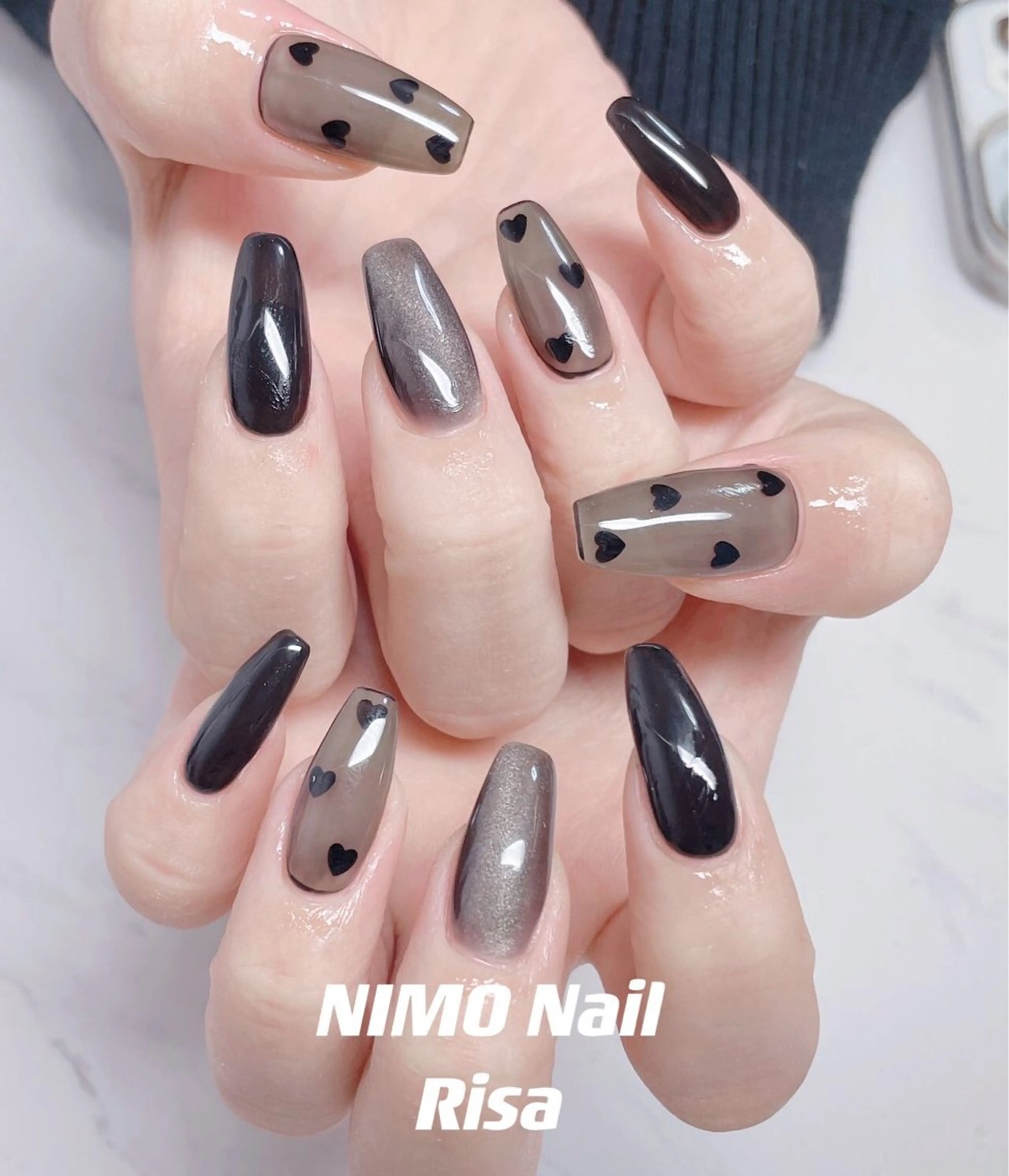 ネイル ハンドネイル RI SA☀️ リサのネイルデザイン