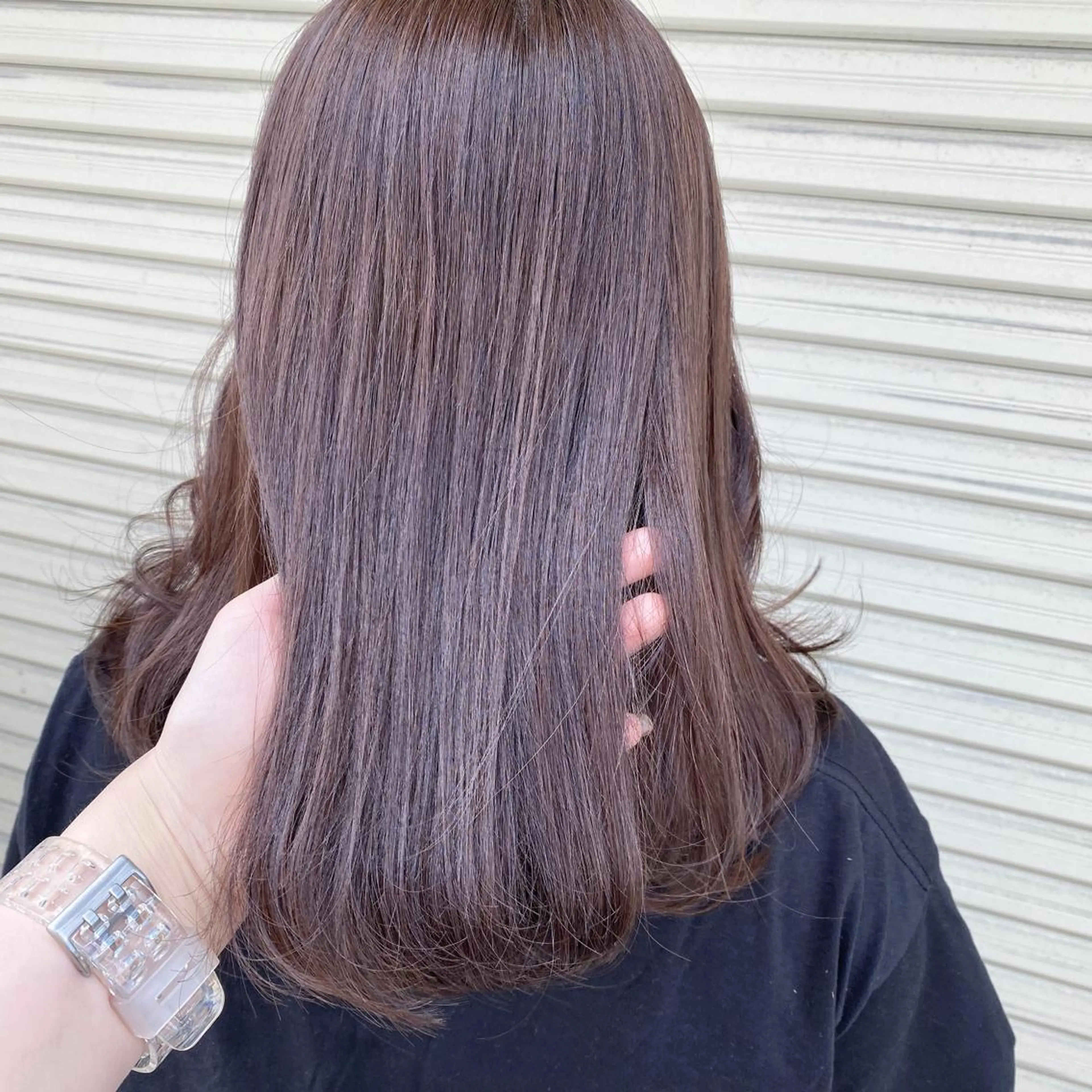 セミロング ヘアカラー 枚方 tomee 🦋南部　しほ🦋のヘアスタイル