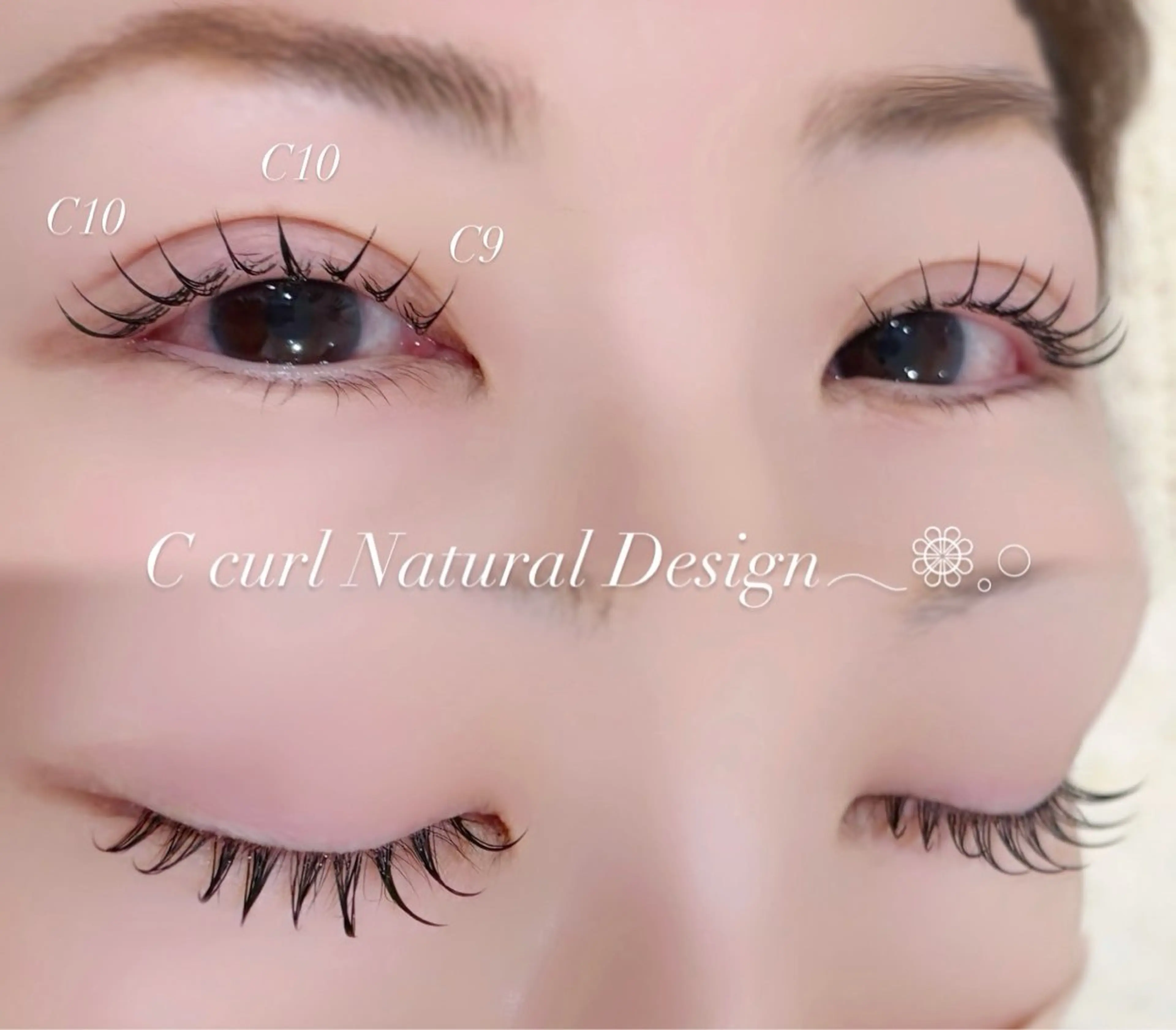 マツエク・マツパ Cカール 湯澤 すもものマツエク・マツパデザイン