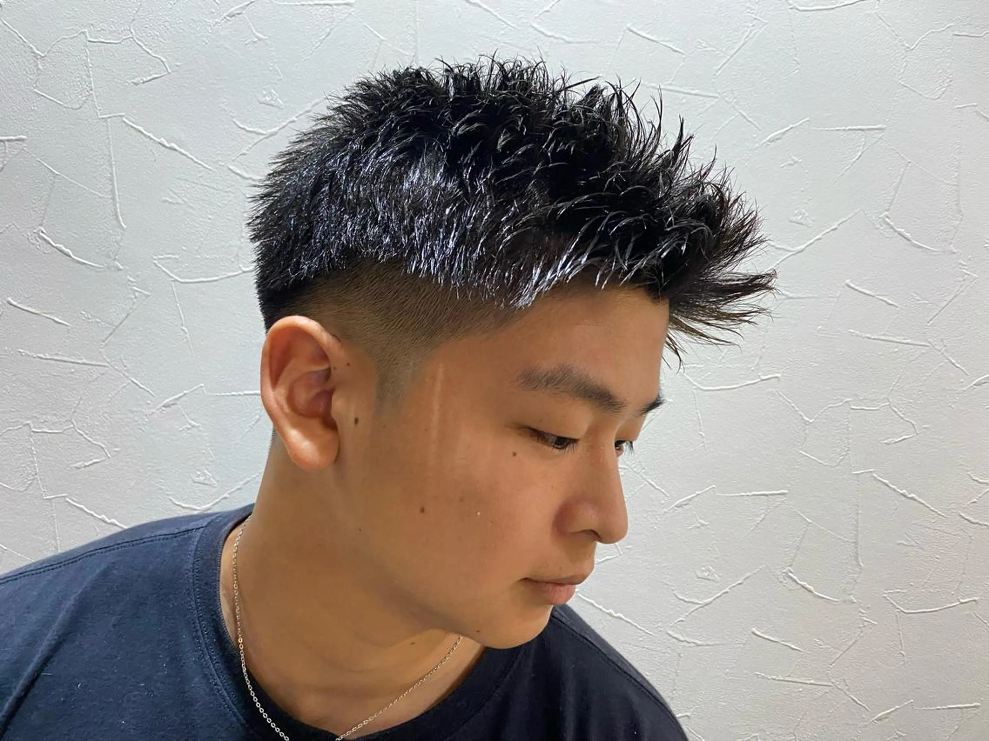 ショート メンズ 浅見 天翔のヘアスタイル