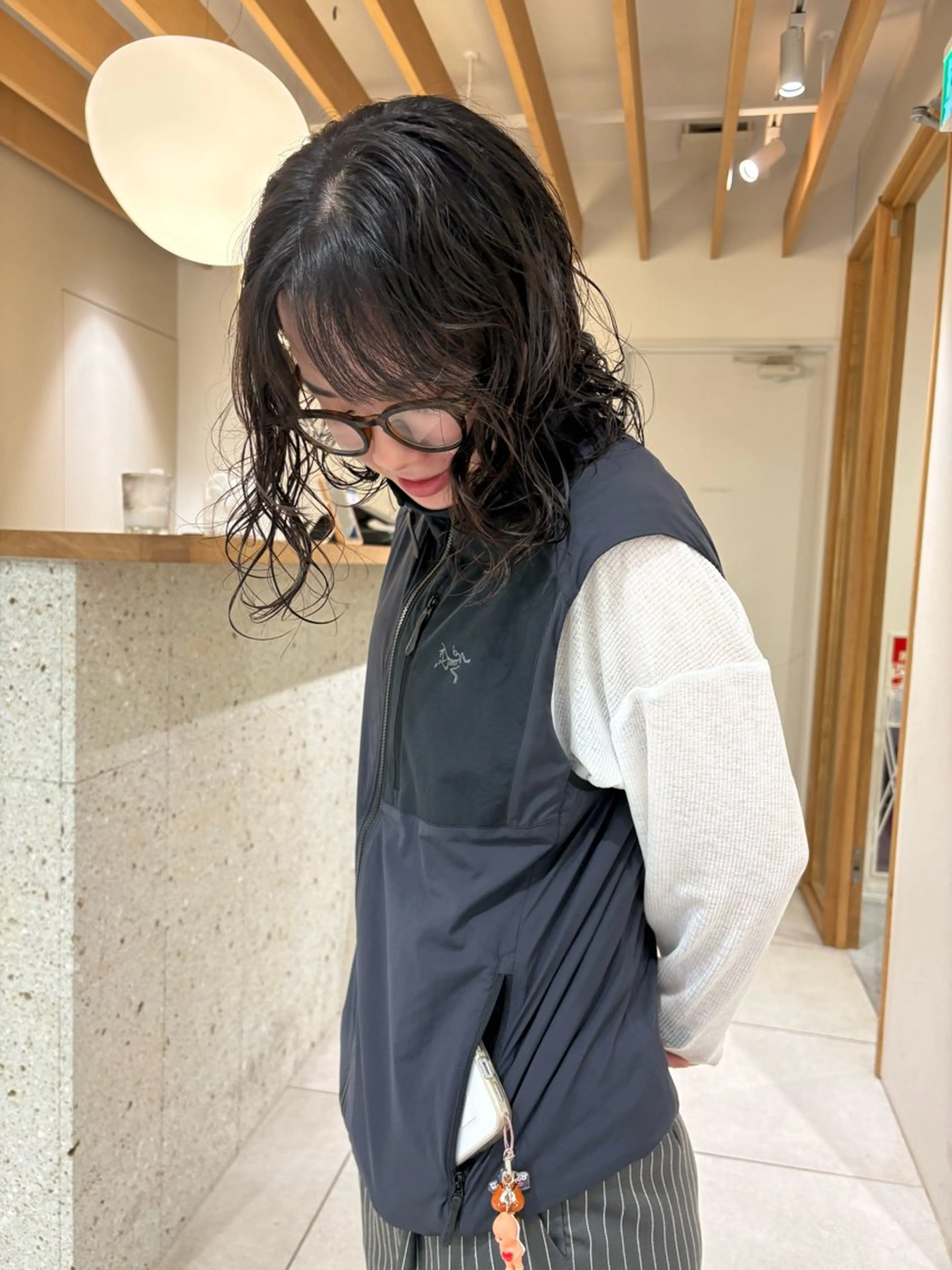 レディースパーマ ＋ ダメージケアトリートメントの写真