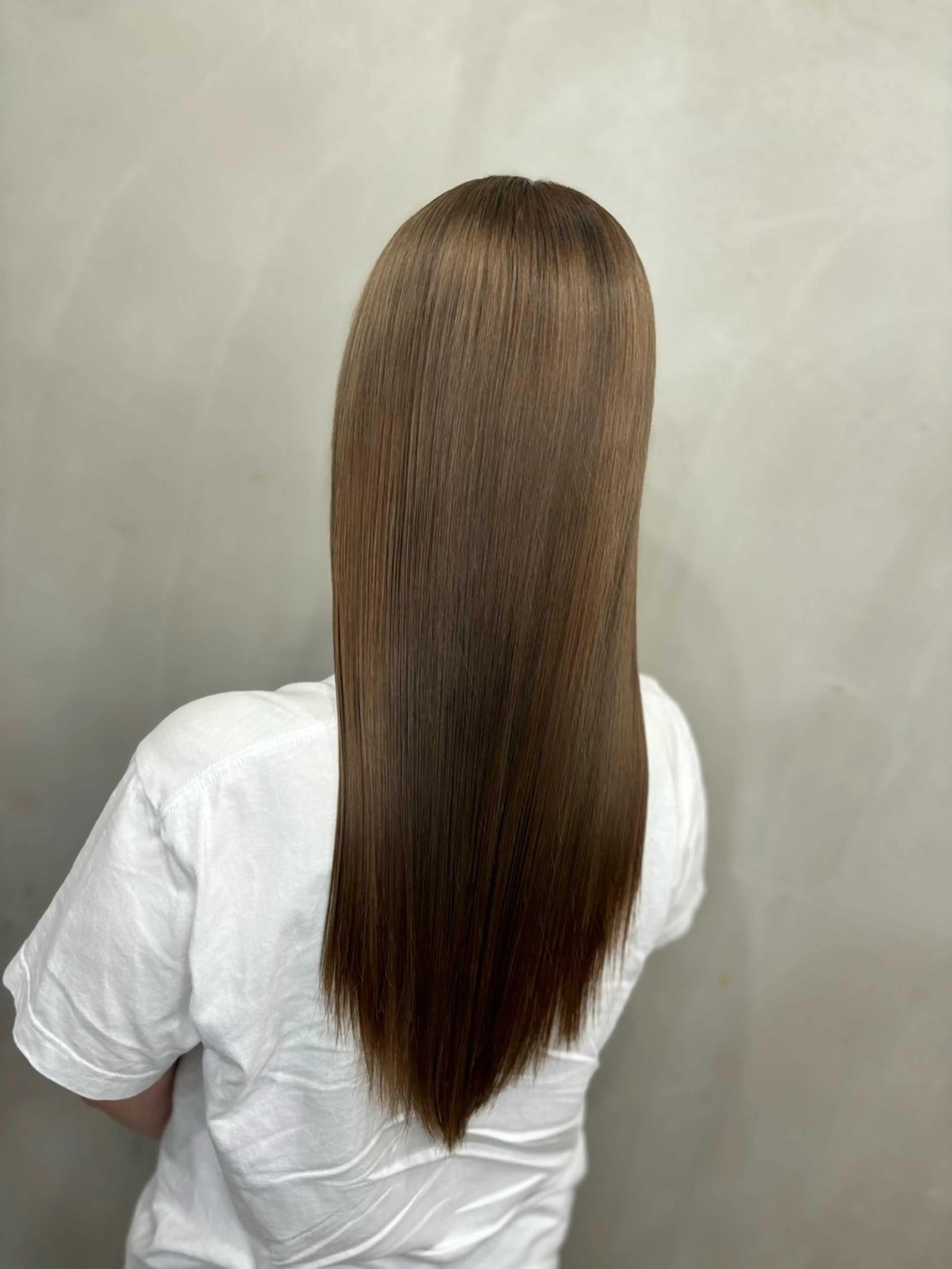 カラー ベージュカラー ブリーチ ヘアカラー トリートメント 透明感カラー/ 髪質改善　ゆうとのヘアスタイル