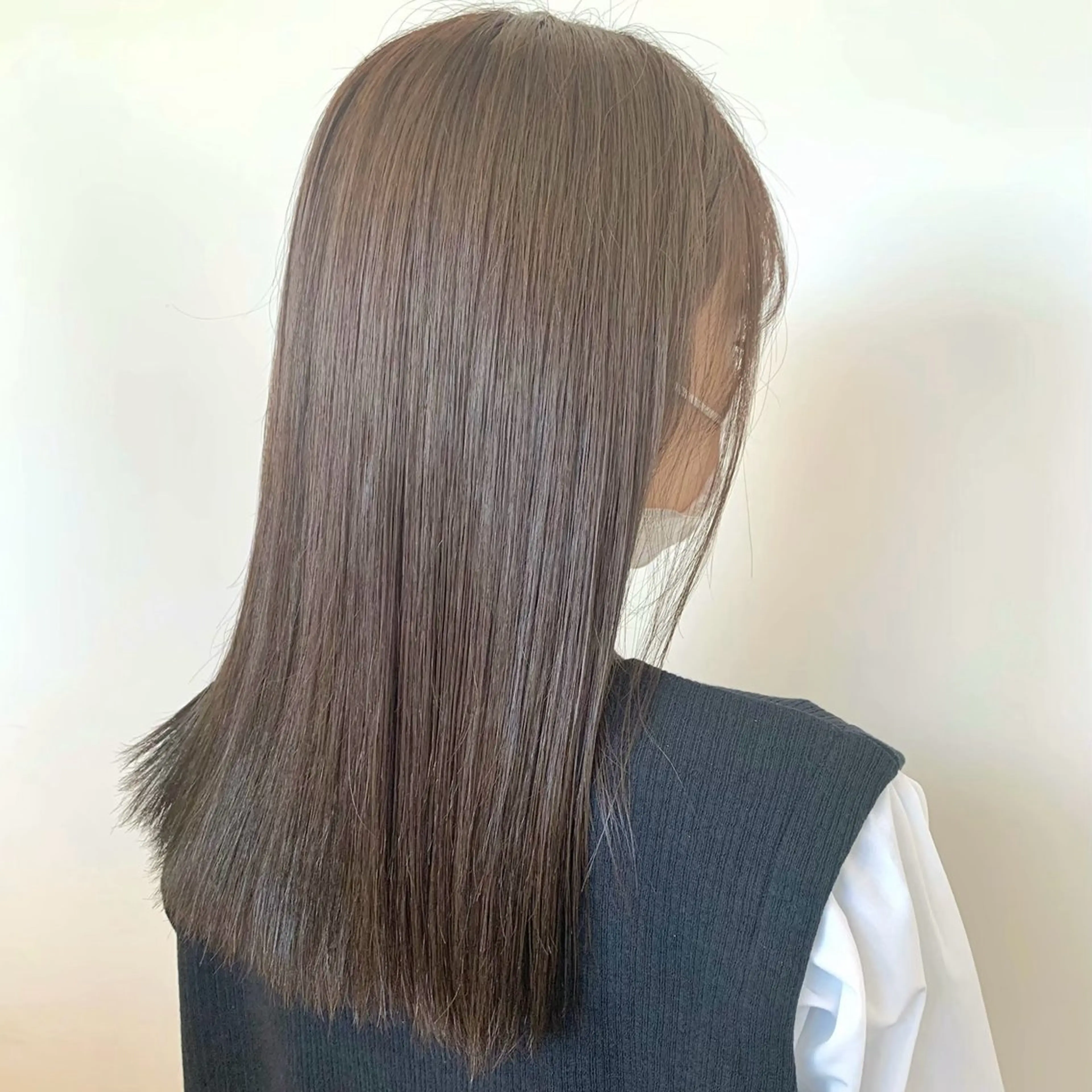 【 縮毛矯正 /酸性ストレート✨】➕【cut】＊注意事項ご確認ください / ボブ​〜​ロングの女性限定の写真