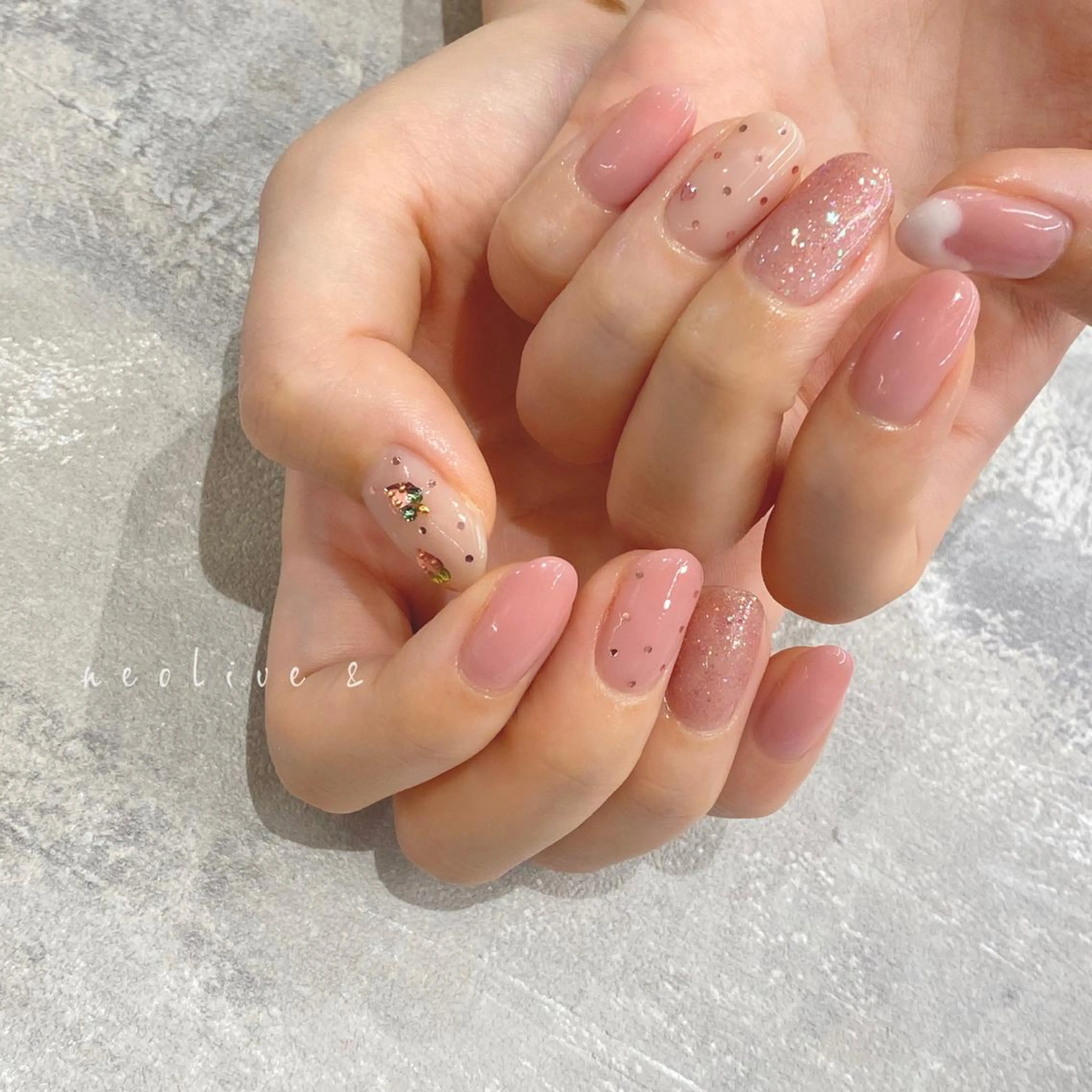 ネイル Yuriko Omi パラジェル/渋谷のネイルデザイン