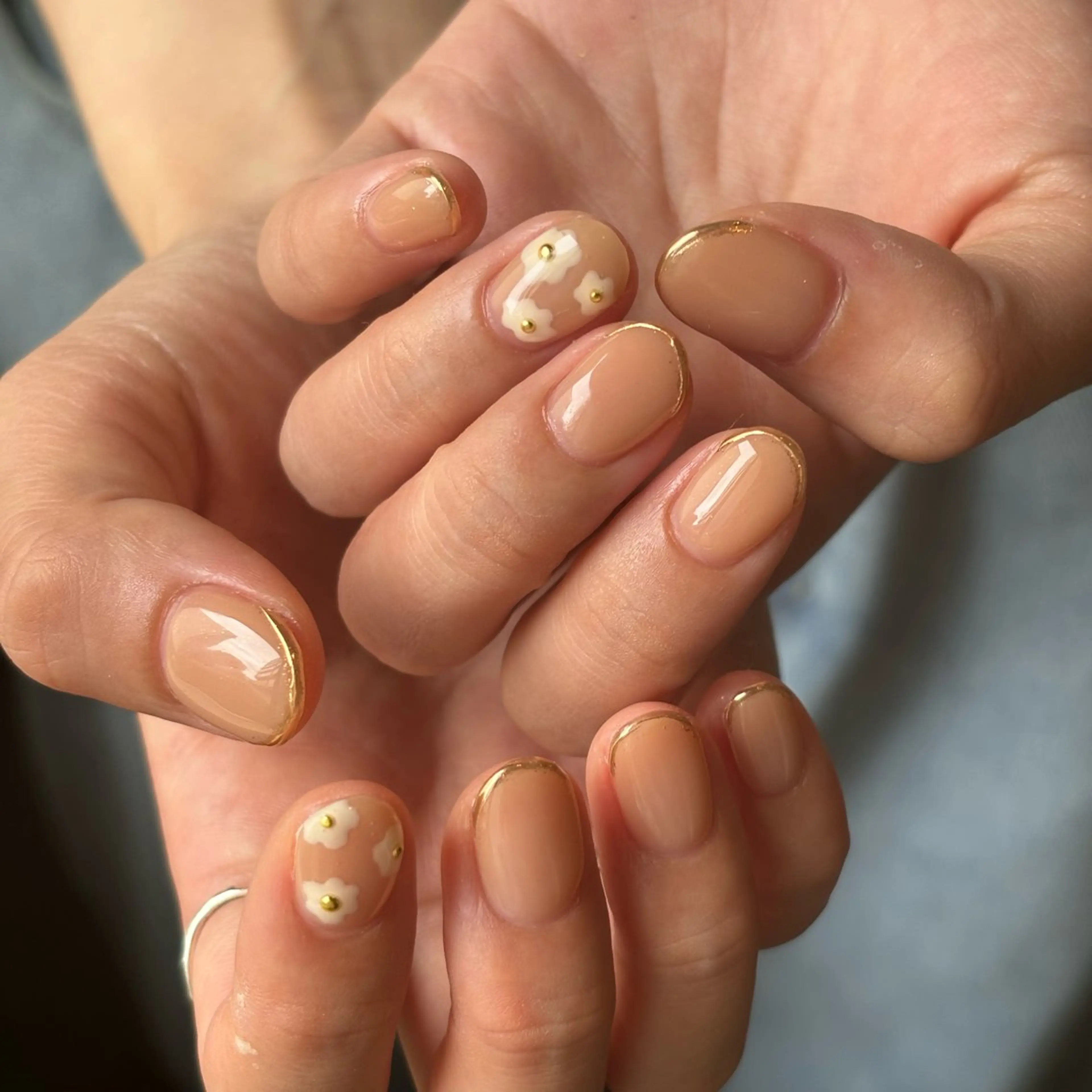 ネイル シンプルネイル SOL　nail イマナカのネイルデザイン