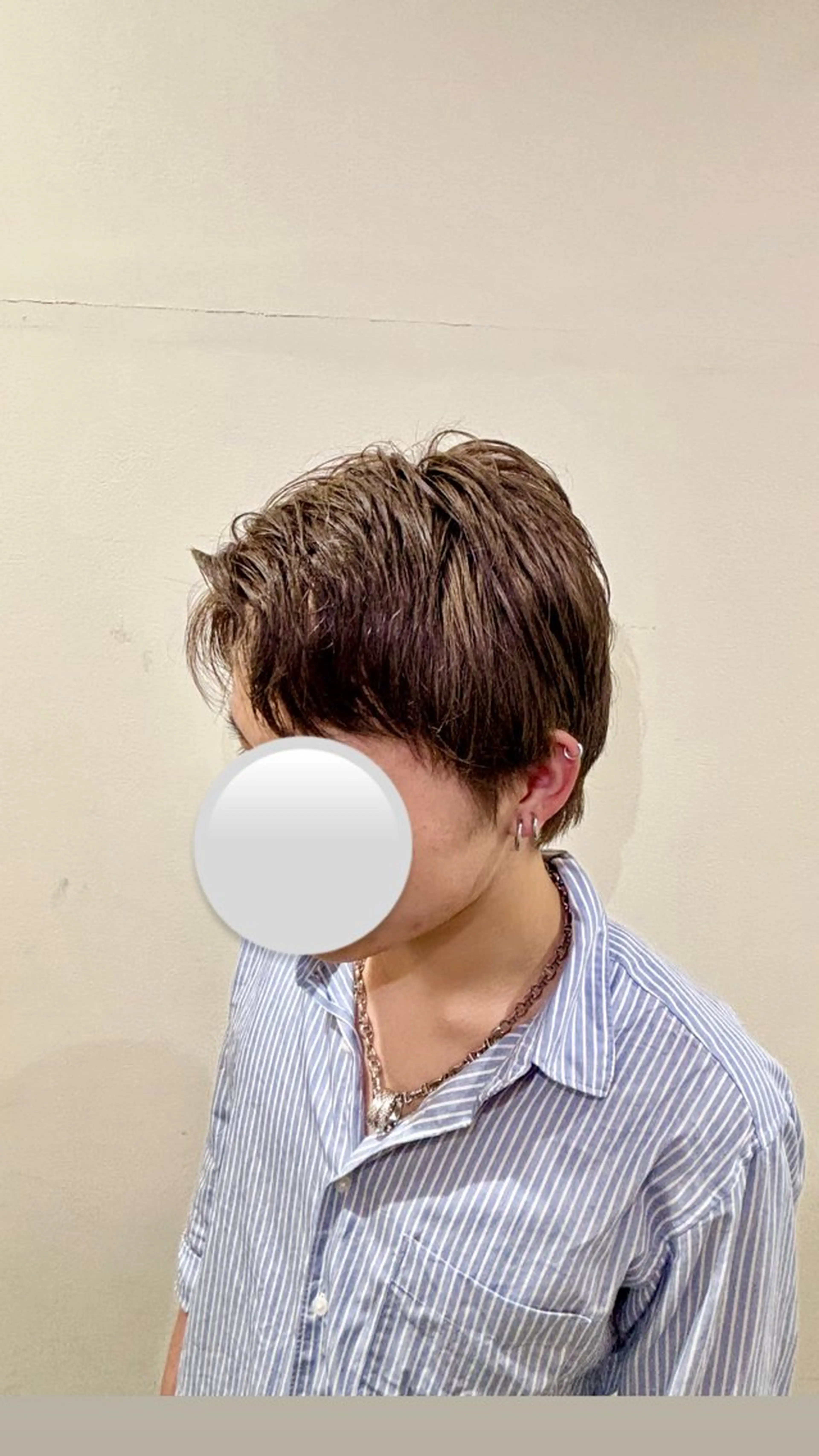 ショート メンズ 椛山 美桜のヘアスタイル