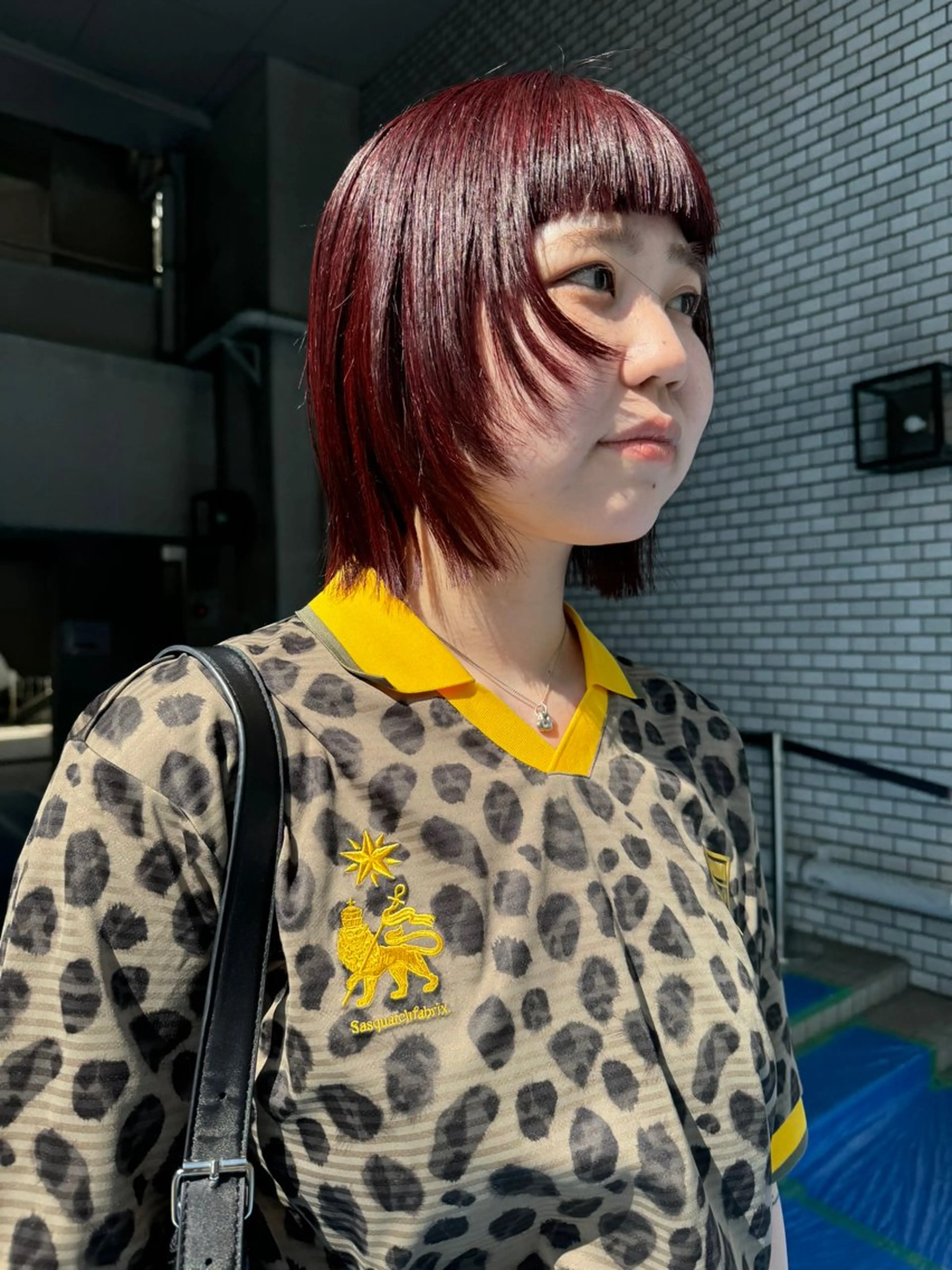 カラー ヘアカラー ブリーチカラー🎀 韓国風/寺門美優のヘアスタイル