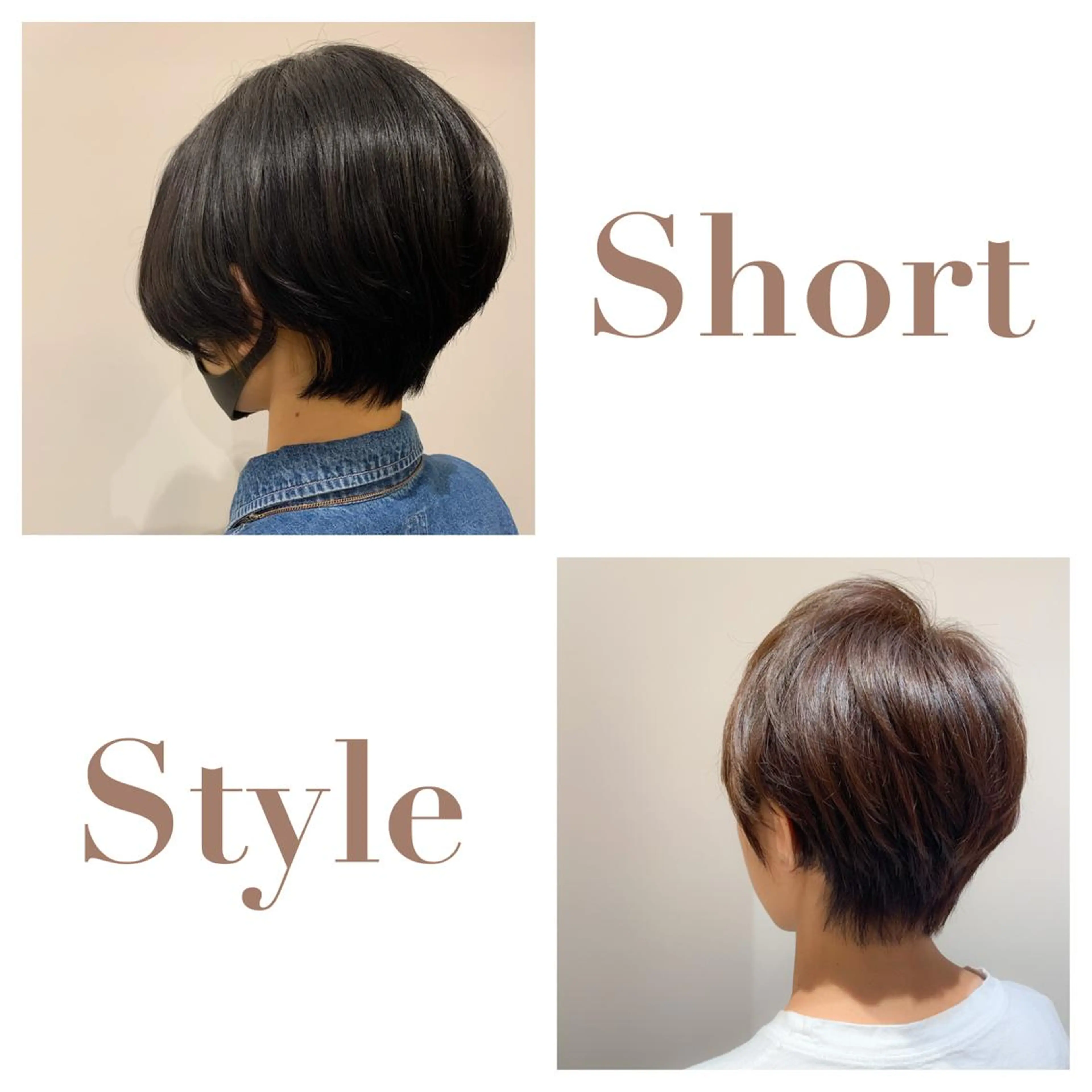 ショート カラー 韓国スタイル🇰🇷 annaのヘアスタイル