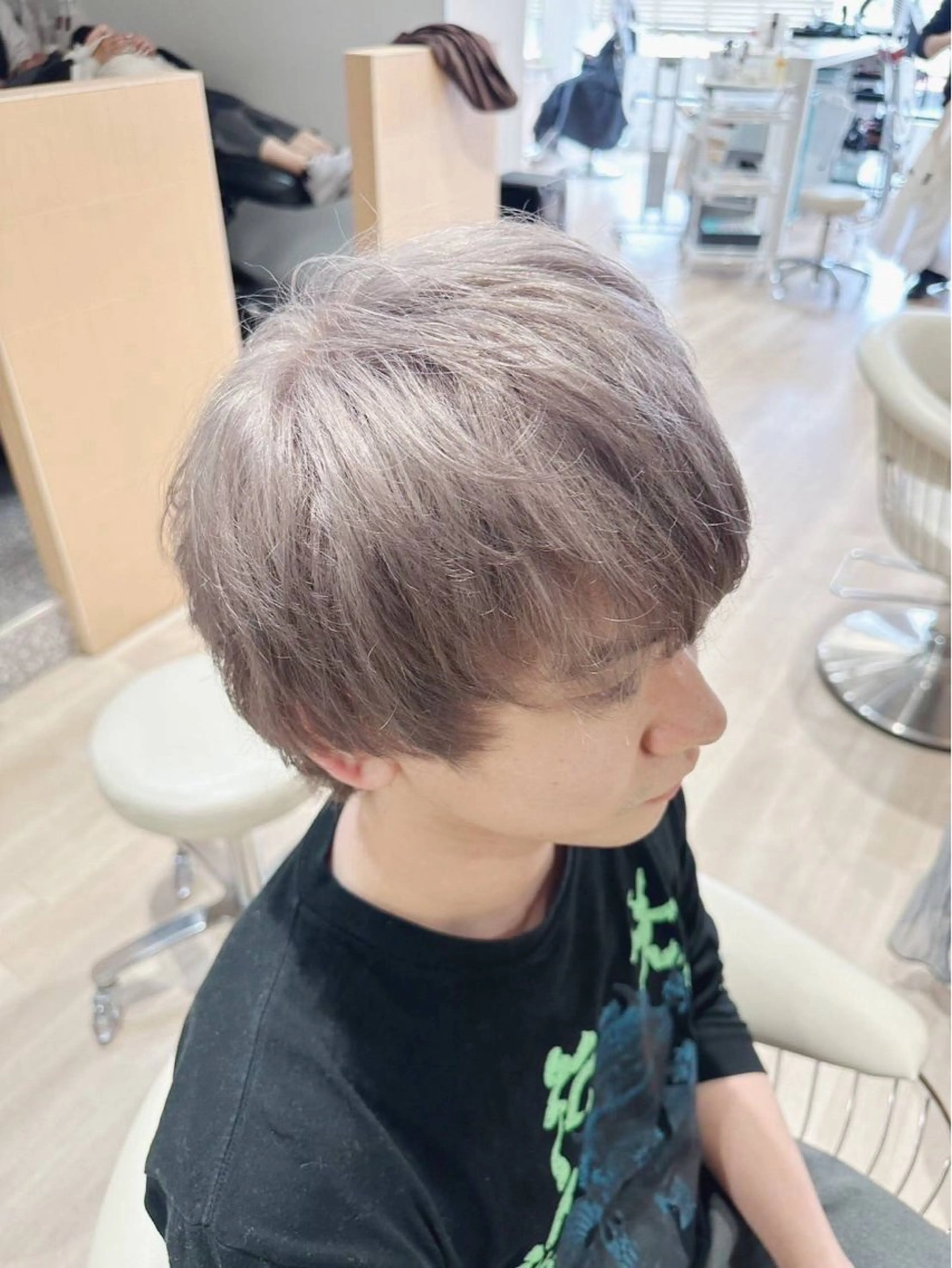 ショート カラー メンズ ヘアカラー レイヤー/ショート chere狭山のヘアスタイル