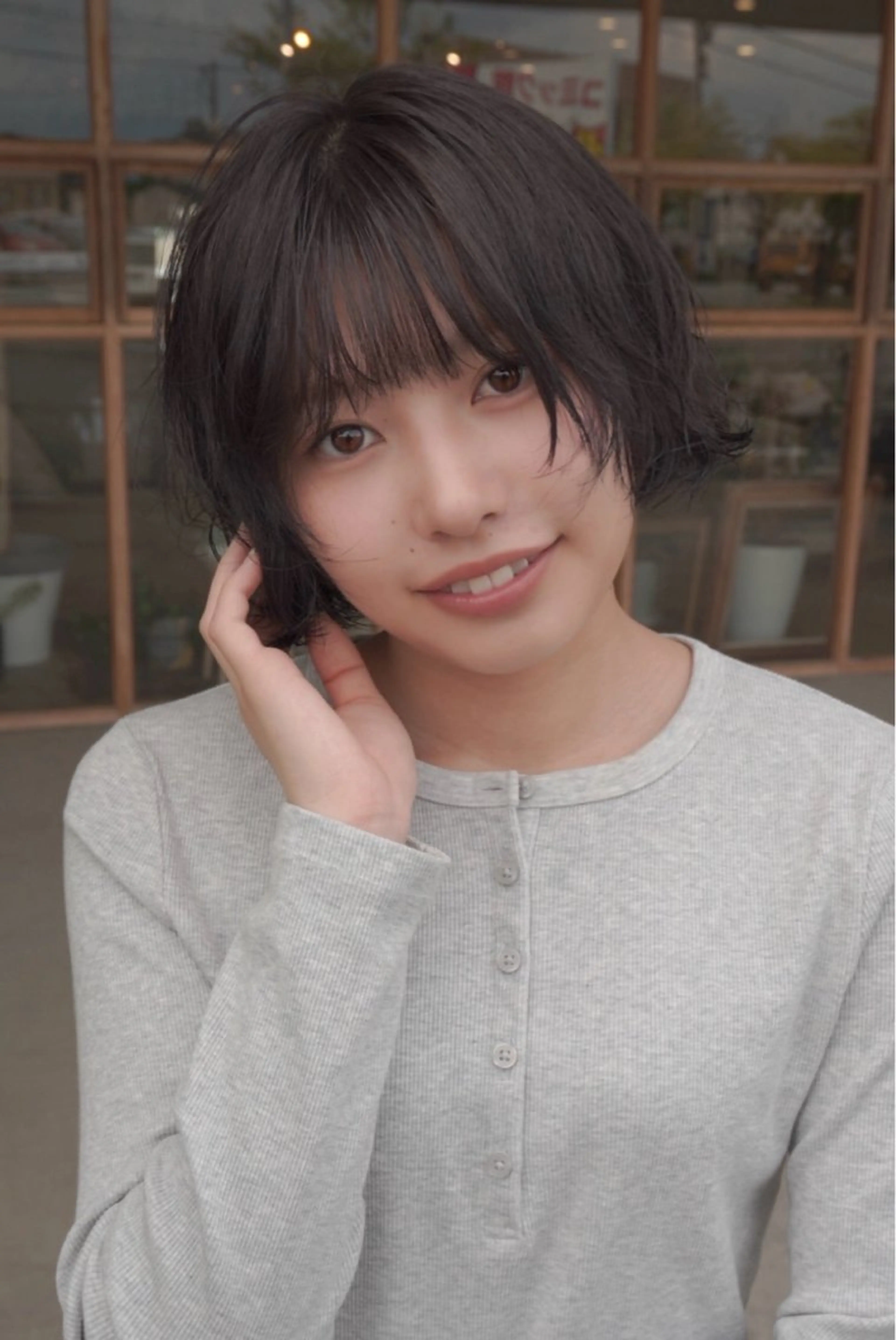 カット+ボブパーマ+ marbbの写真